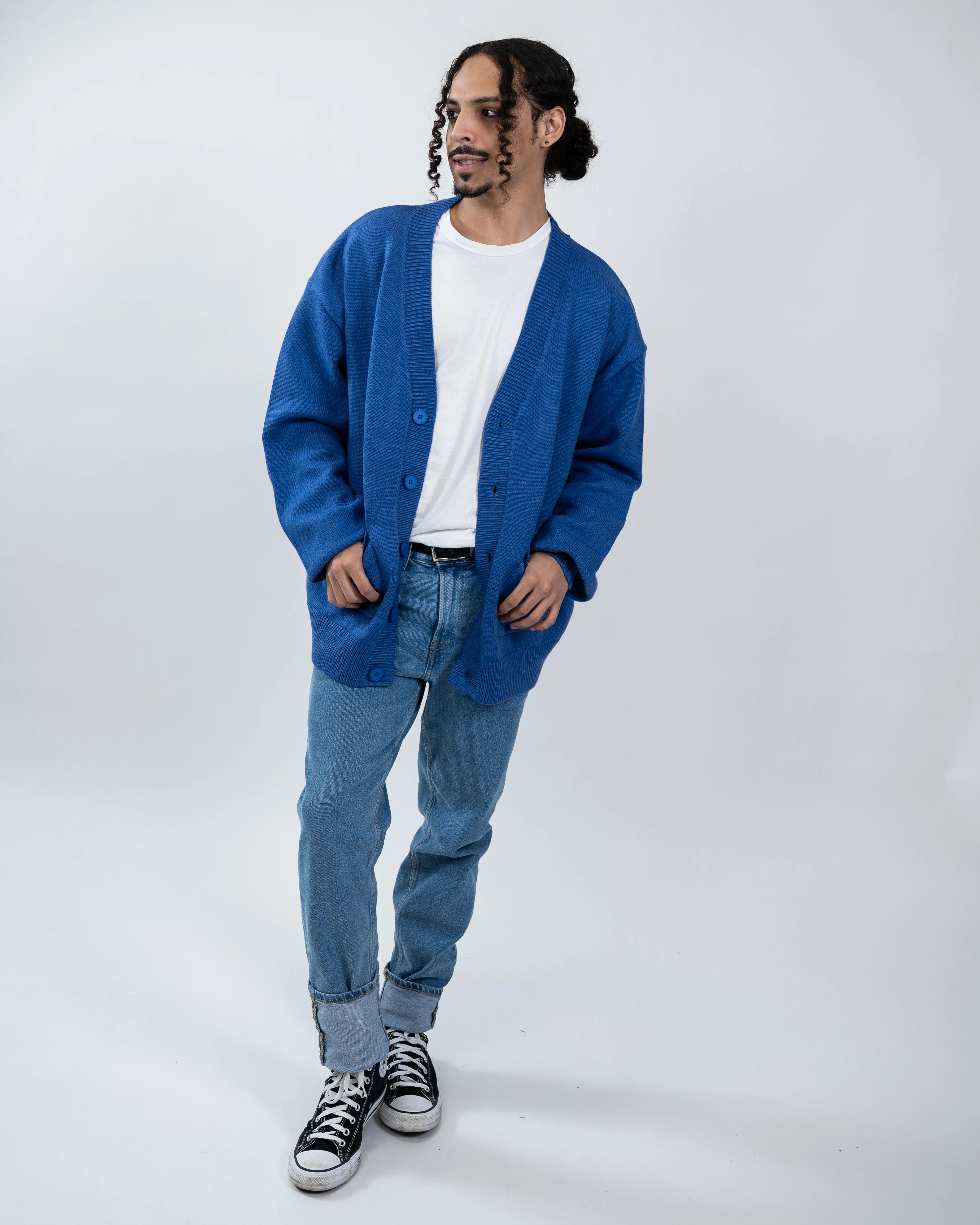 Dark Blue Cardigan - Image 7