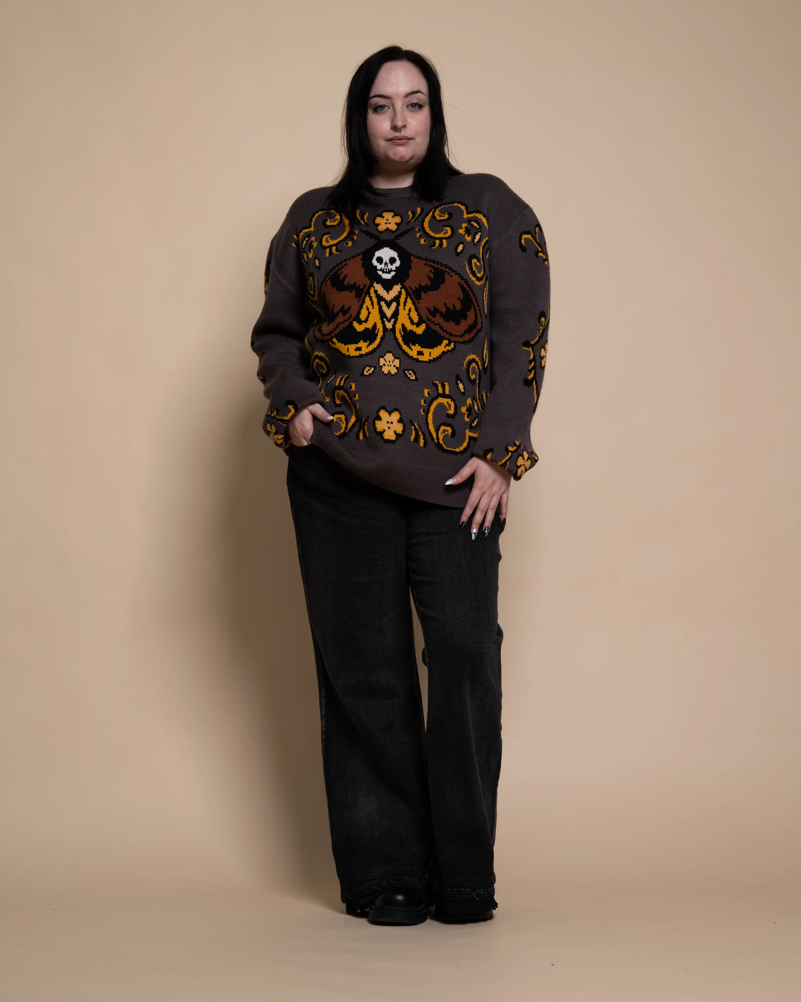 Death Moth Sweater - Image 3