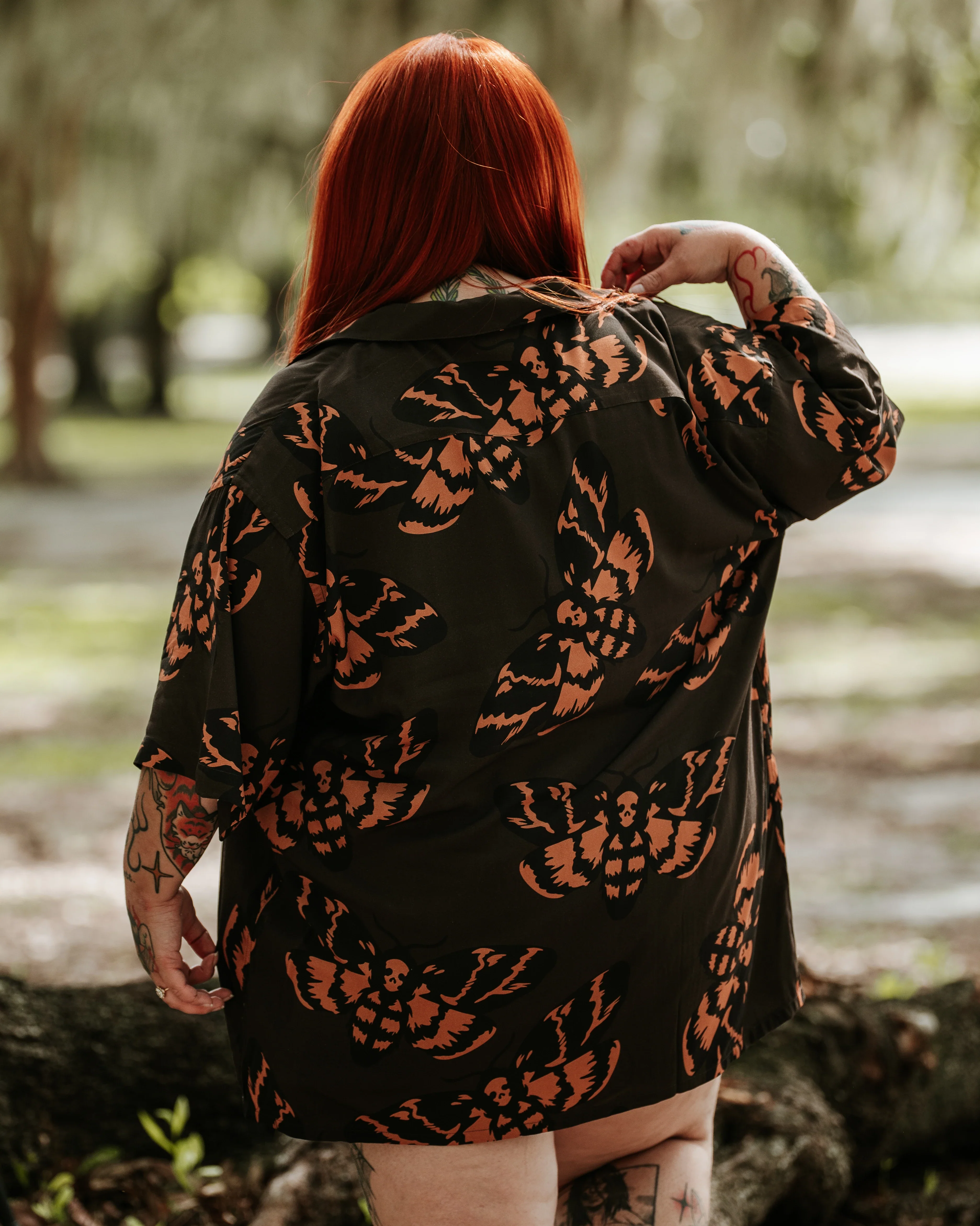Death's-Head Hawkmoth Button Up - Image 4