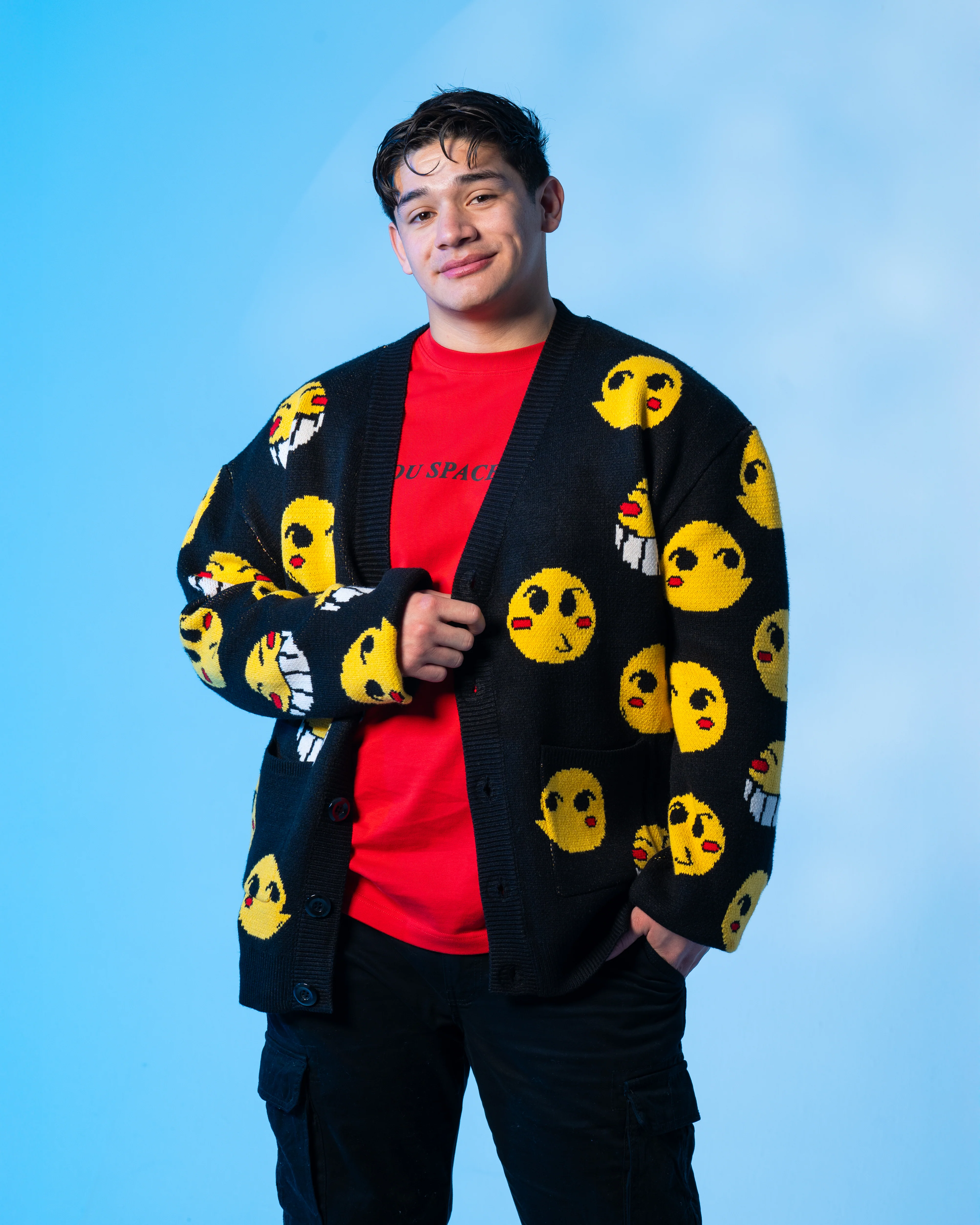 Ed Smiley Cardigan - Image 3
