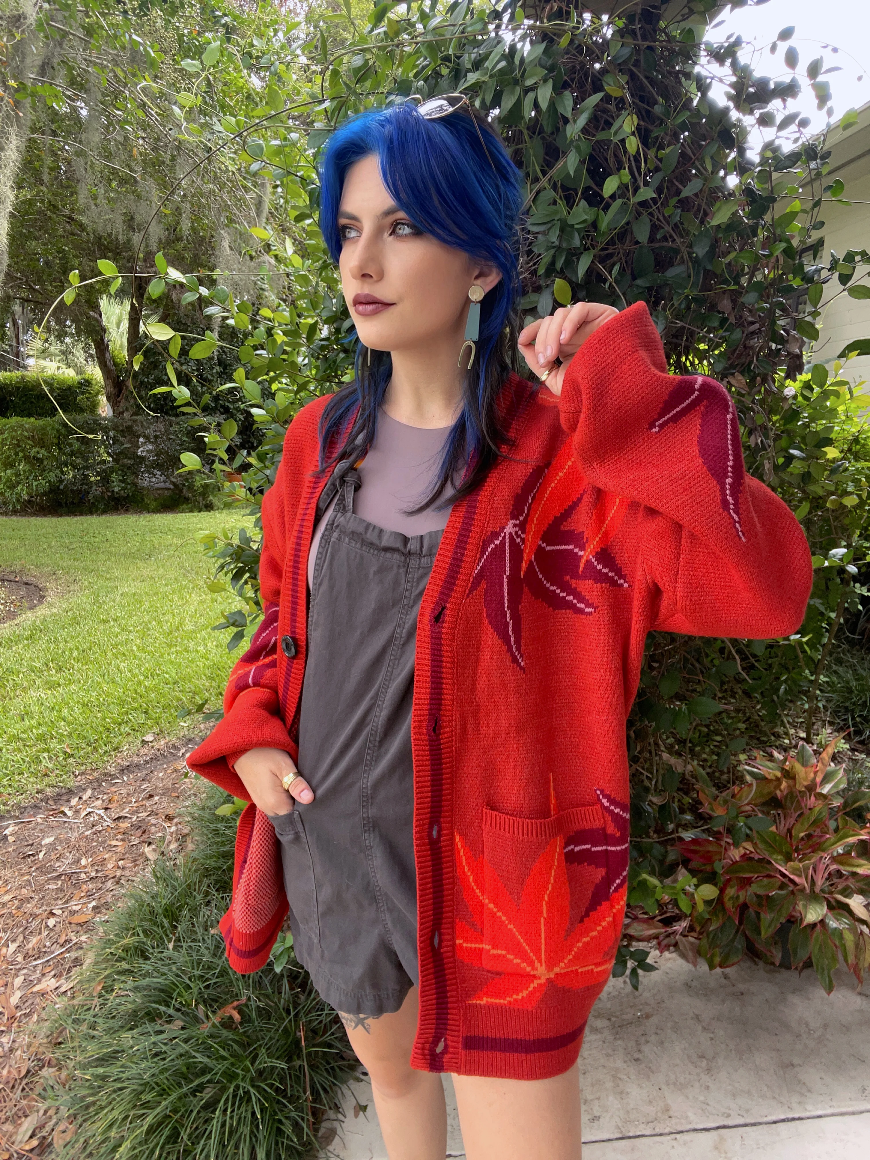 Fall Leaves Cardigan - Image 4