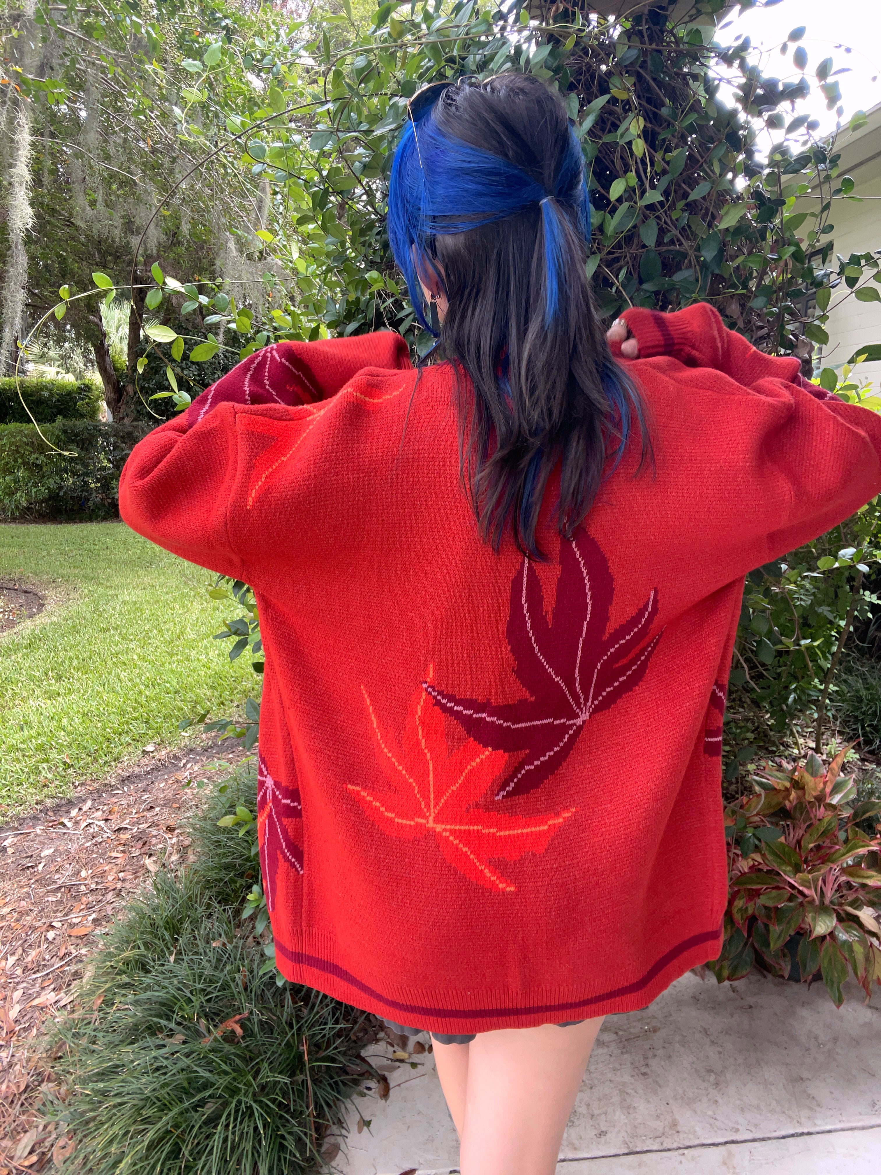 Fall Leaves Cardigan - Image 5