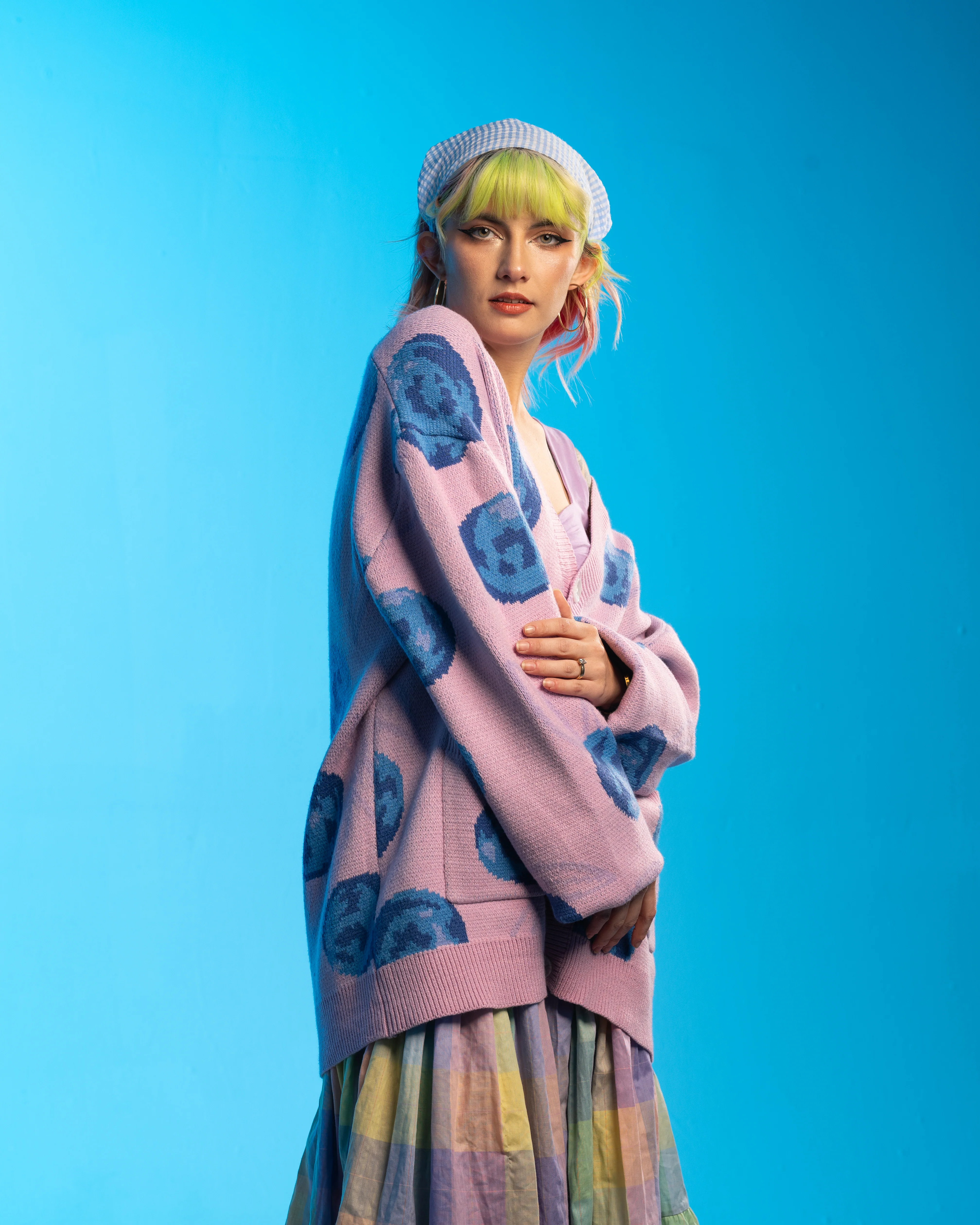 Feelin Blue-Berry Cardigan - Image 5