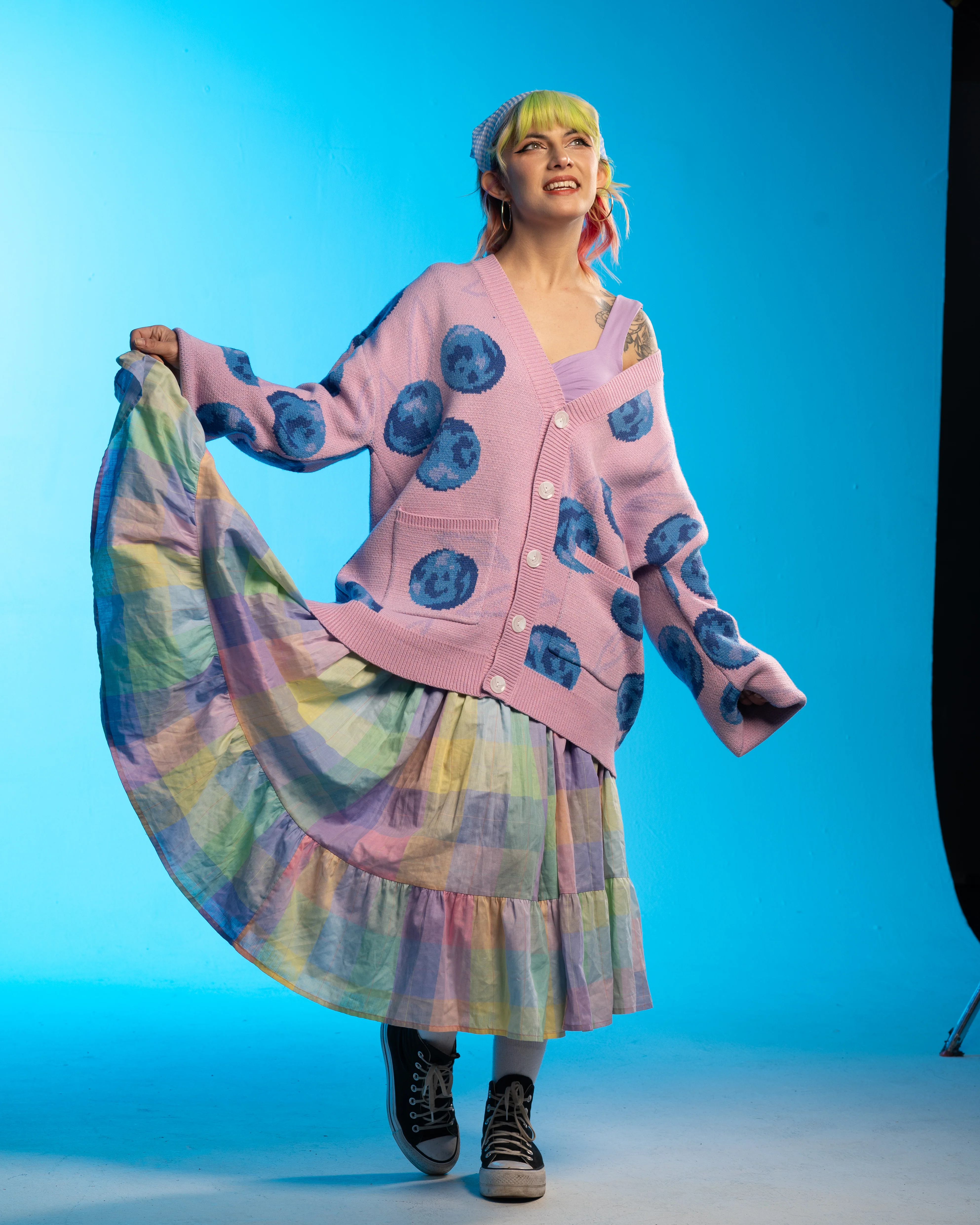 Feelin Blue-Berry Cardigan - Image 6
