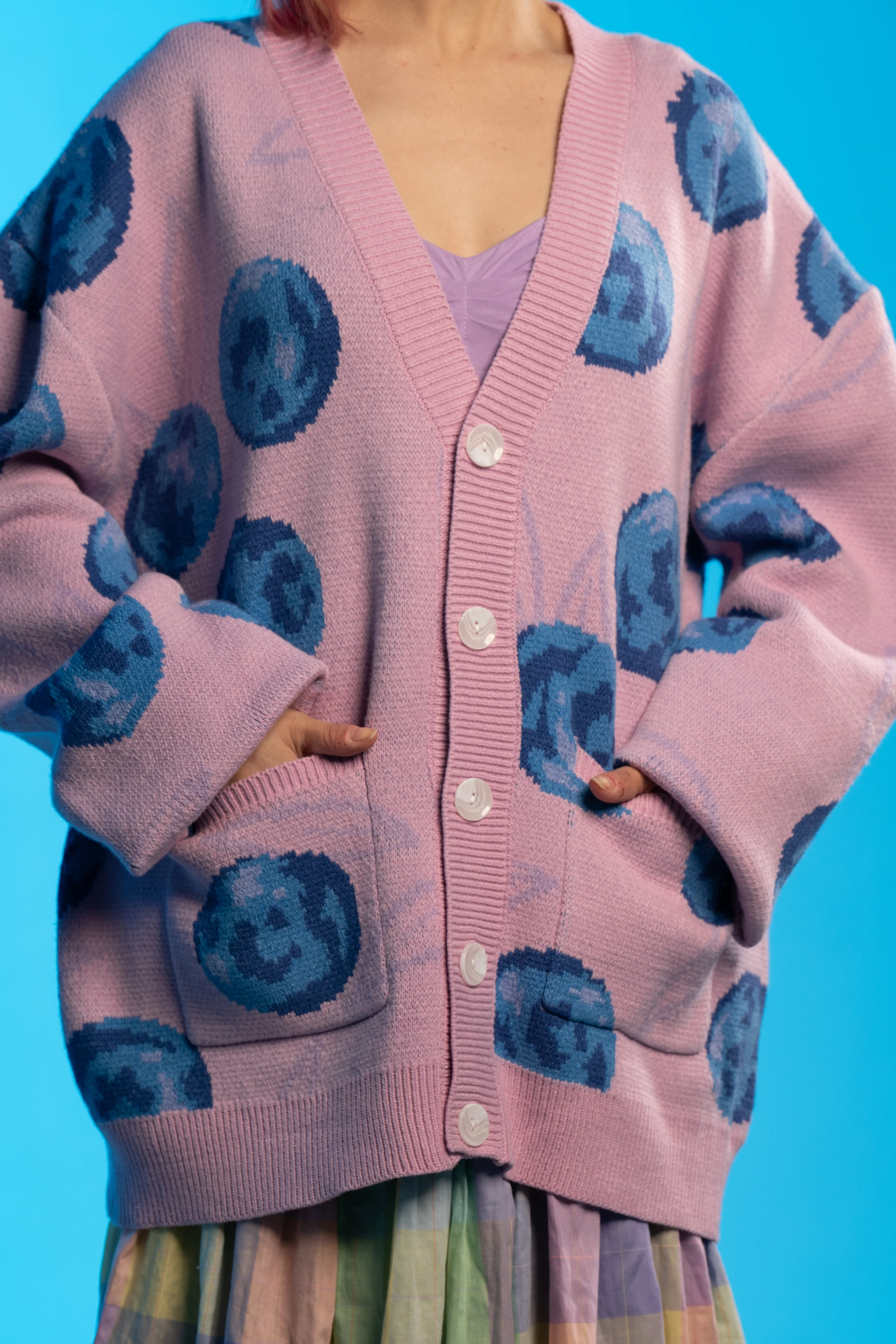 Feelin Blue-Berry Cardigan - Image 7