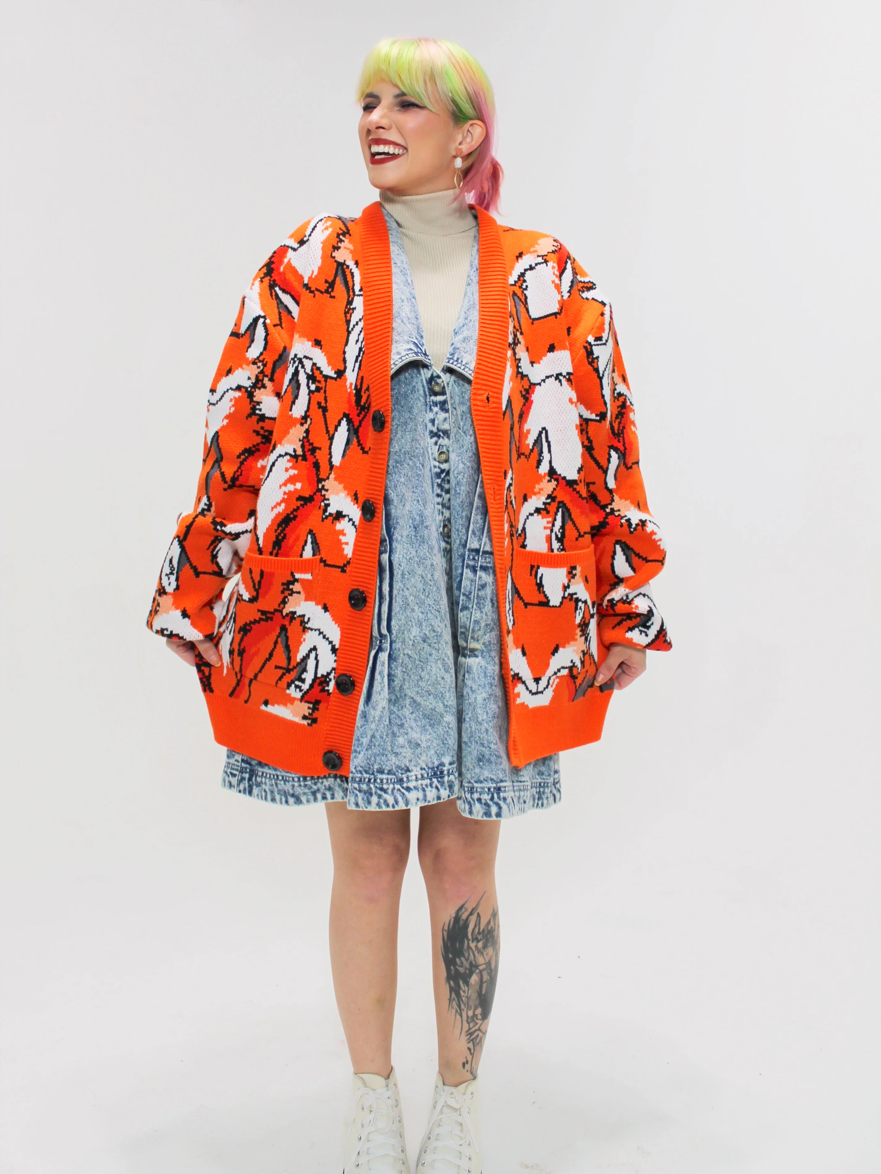 Feelin' Foxy Cardigan - Image 10