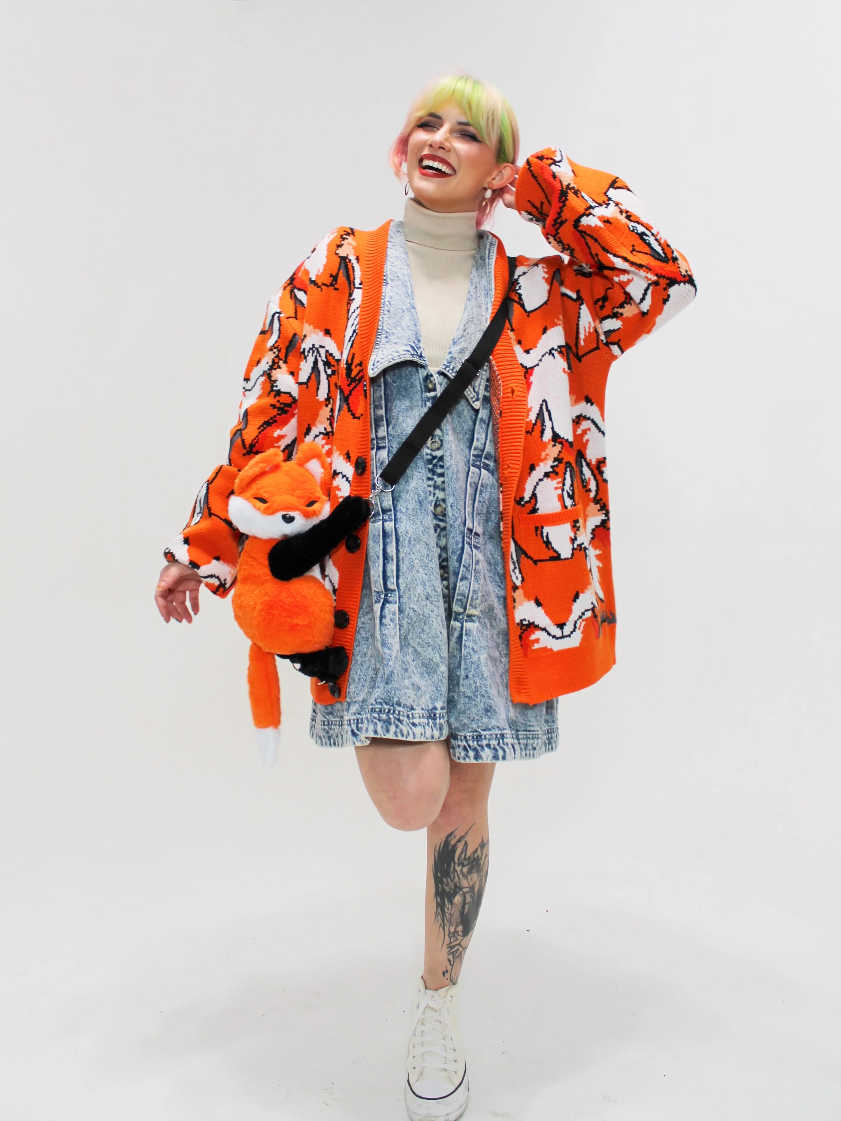 Feelin' Foxy Cardigan - Image 12