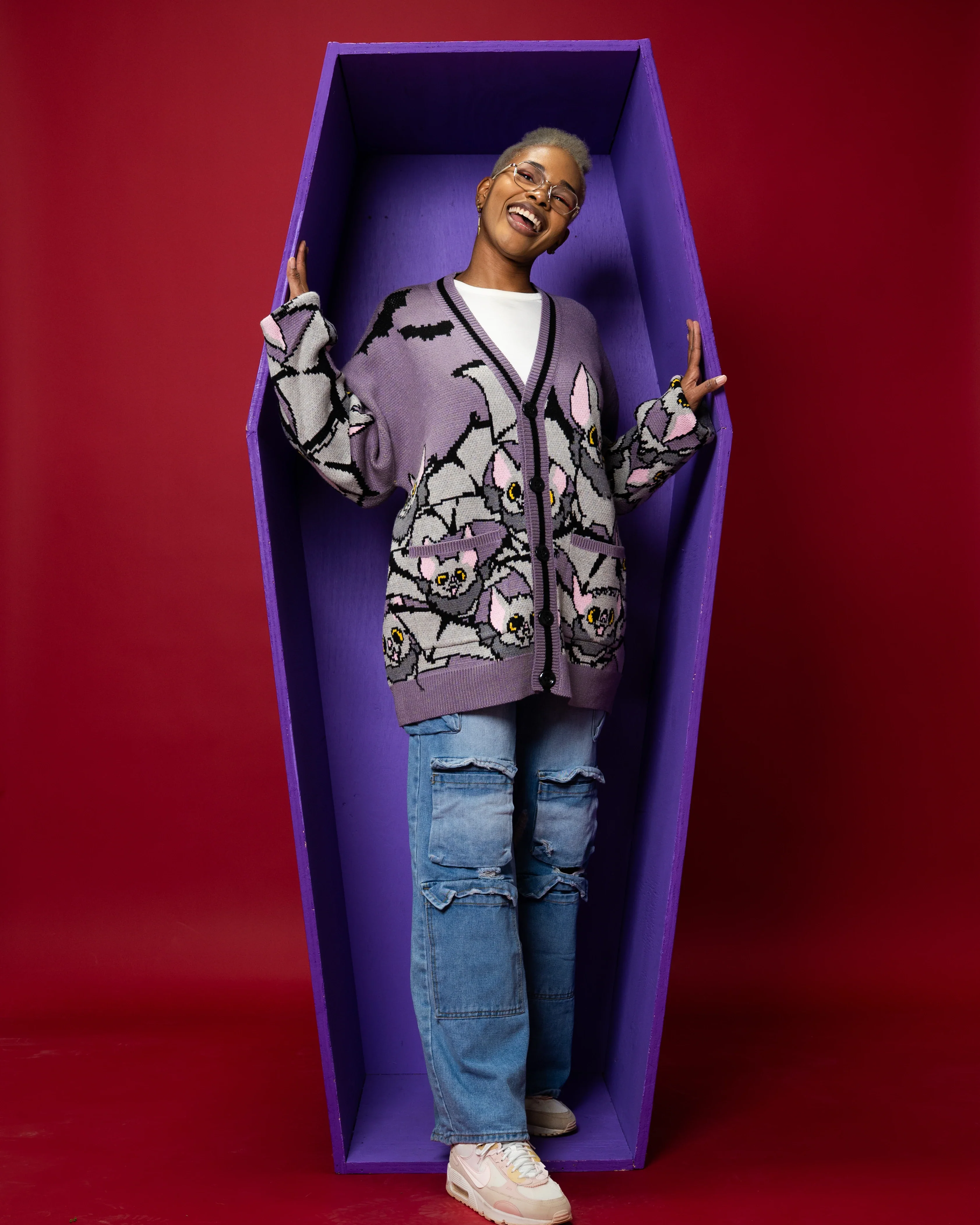 Feeling Batty Cardigan - Image 5