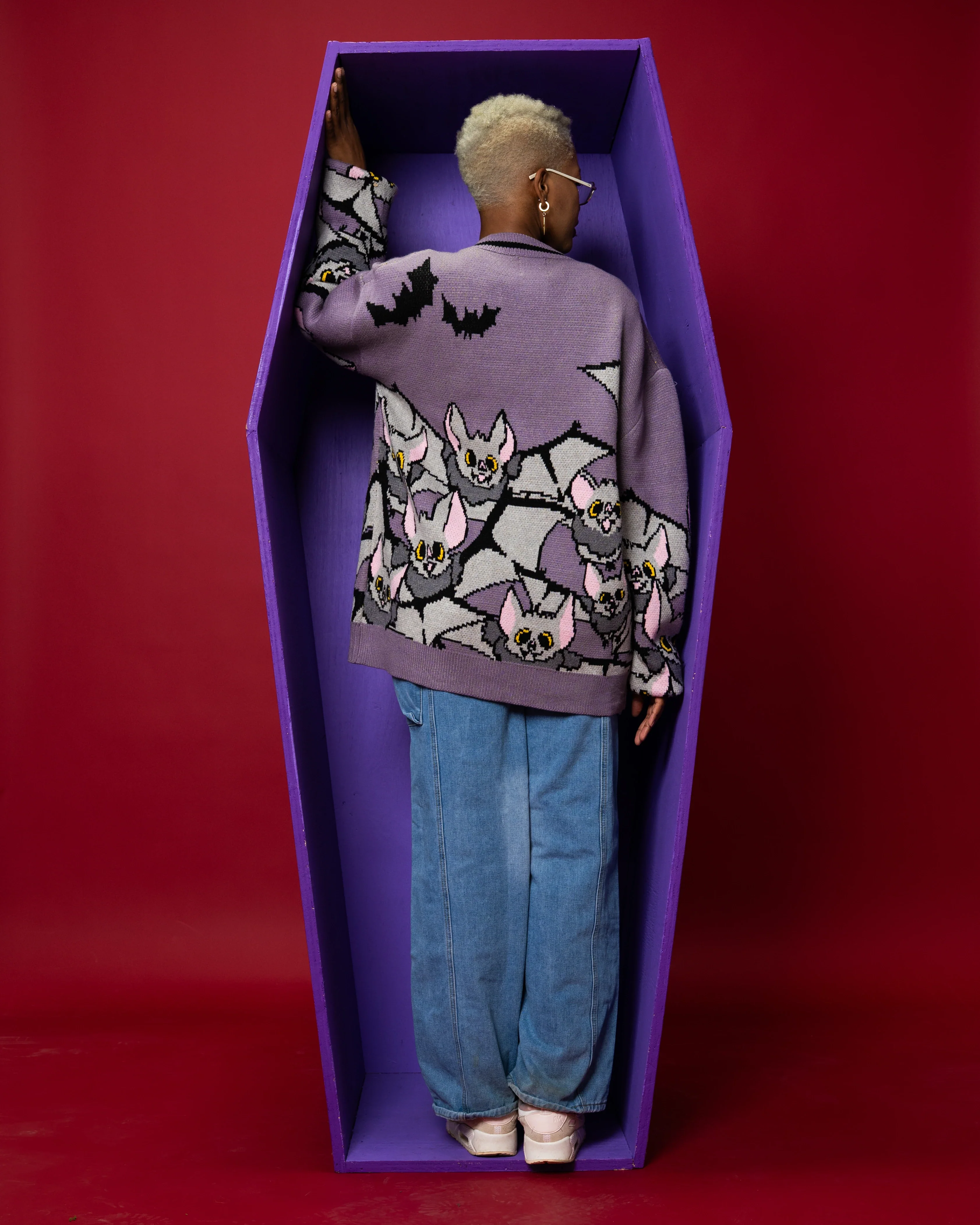 Feeling Batty Cardigan - Image 6
