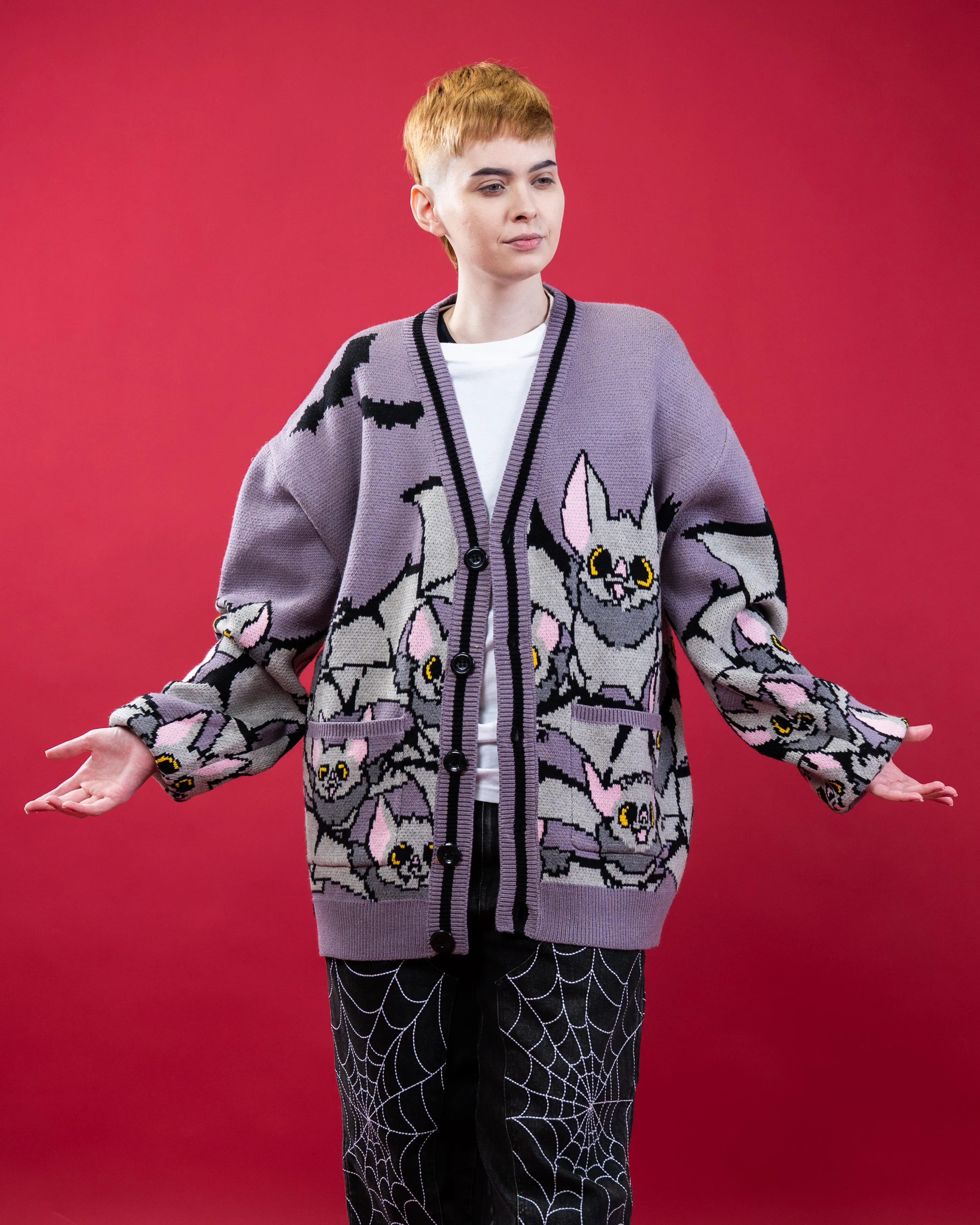Feeling Batty Cardigan - Image 7