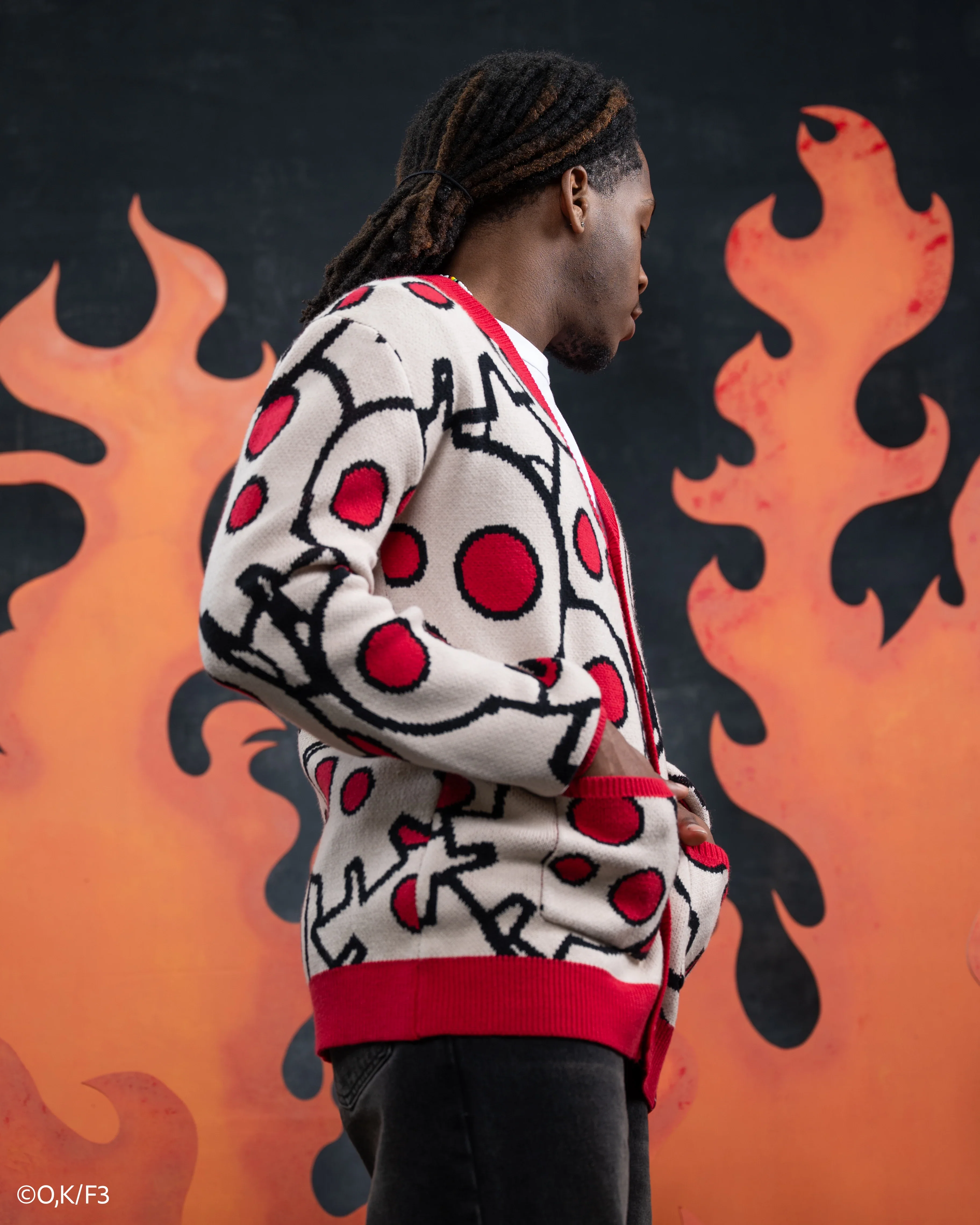 Fire Force Skull Cardigan - Image 10