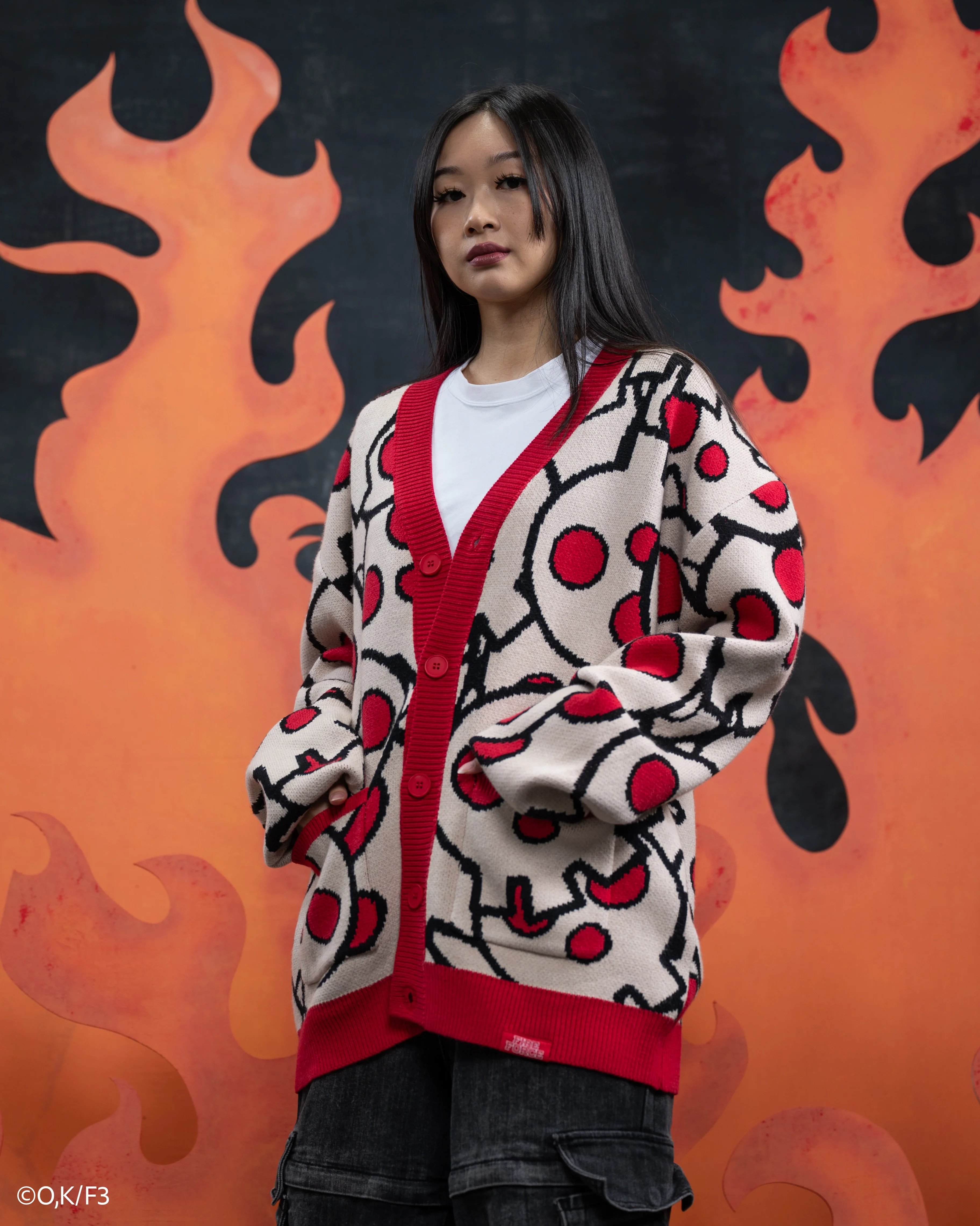 Fire Force Skull Cardigan - Image 5