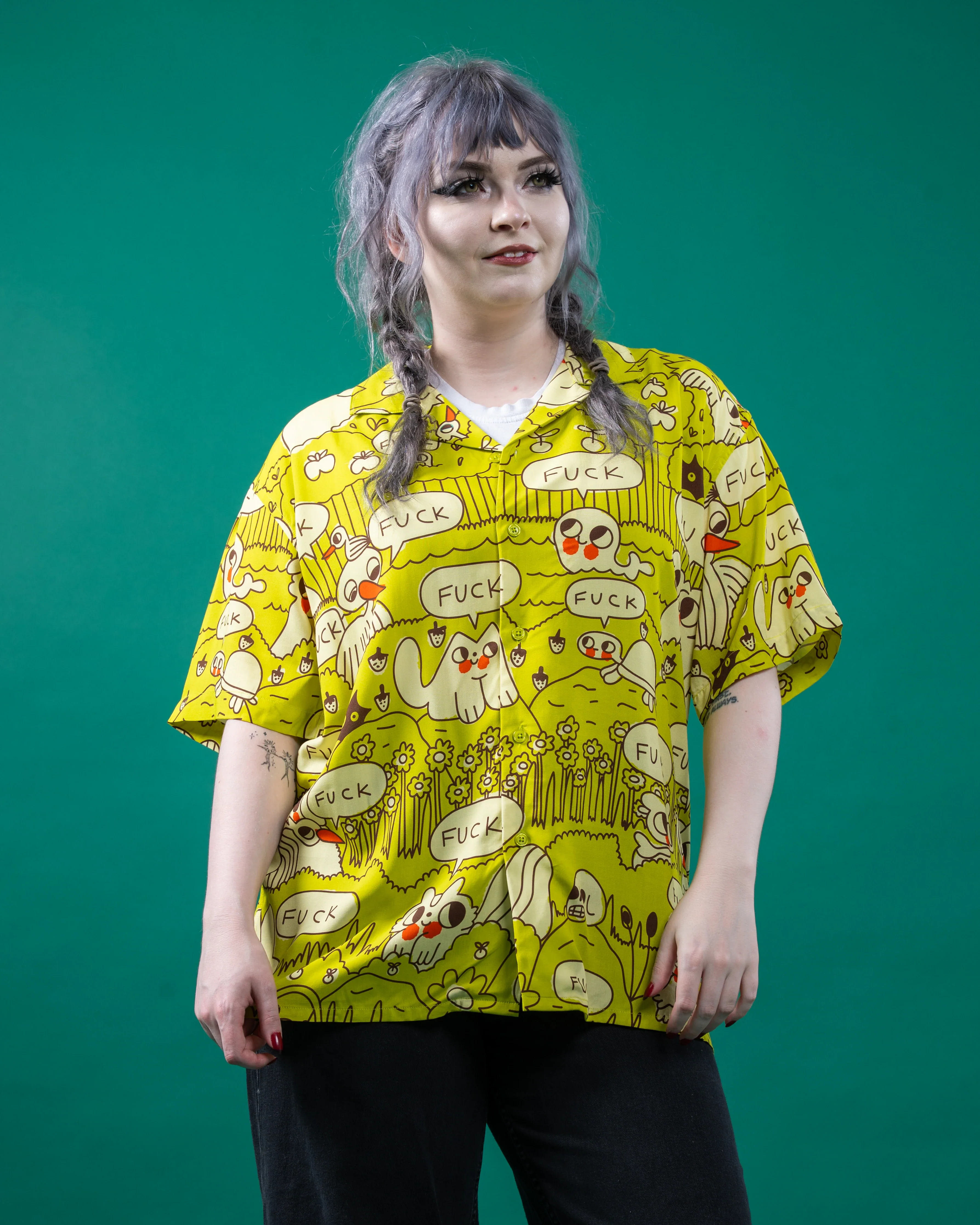 Fuck Button Up - Image 4