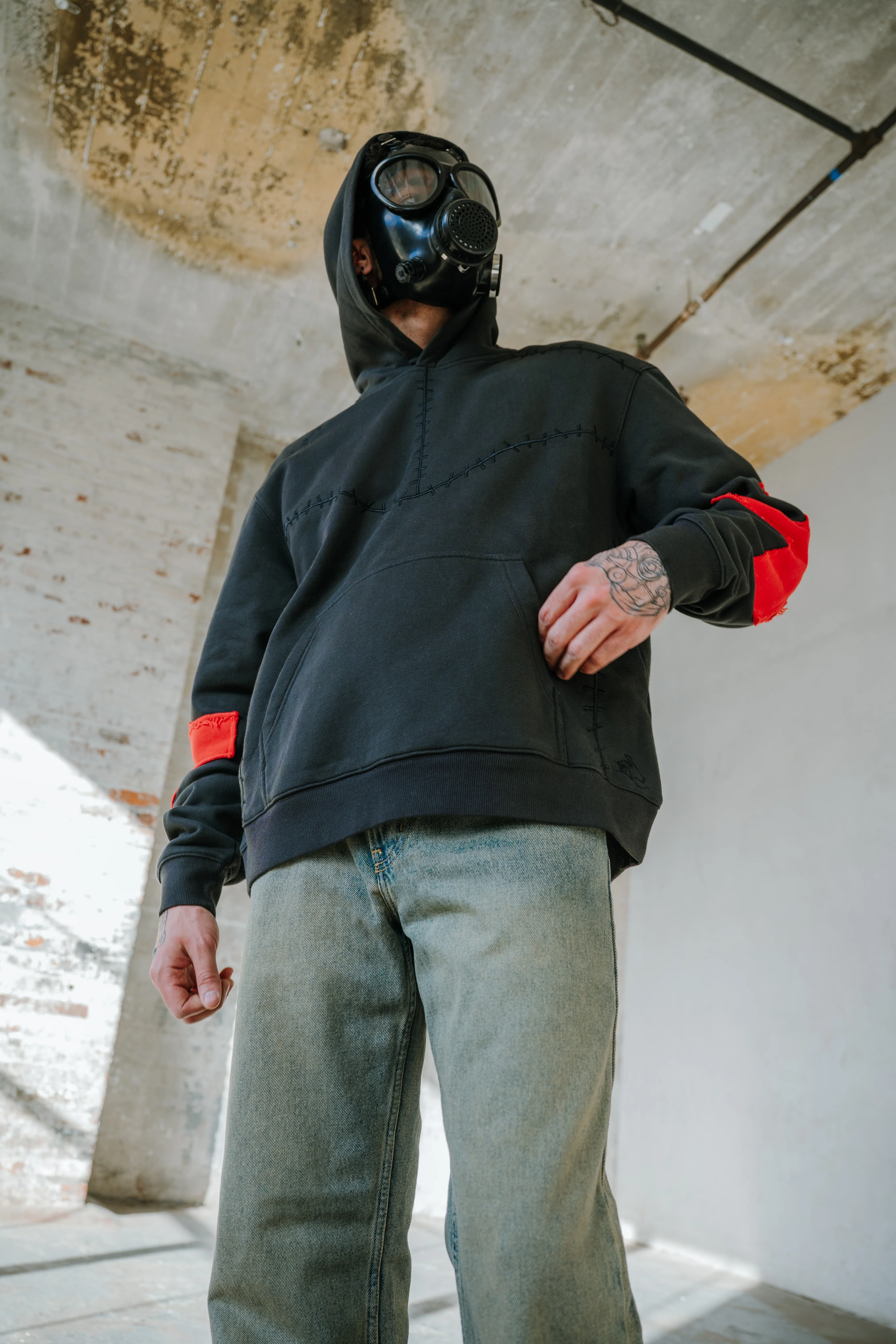 Gas Mask Hoodie - Image 15