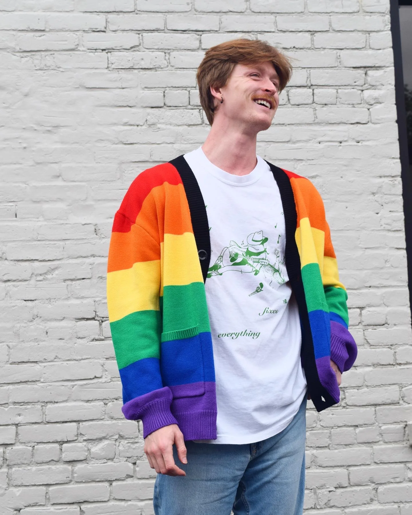 Gay Pride Cardigan - Image 3