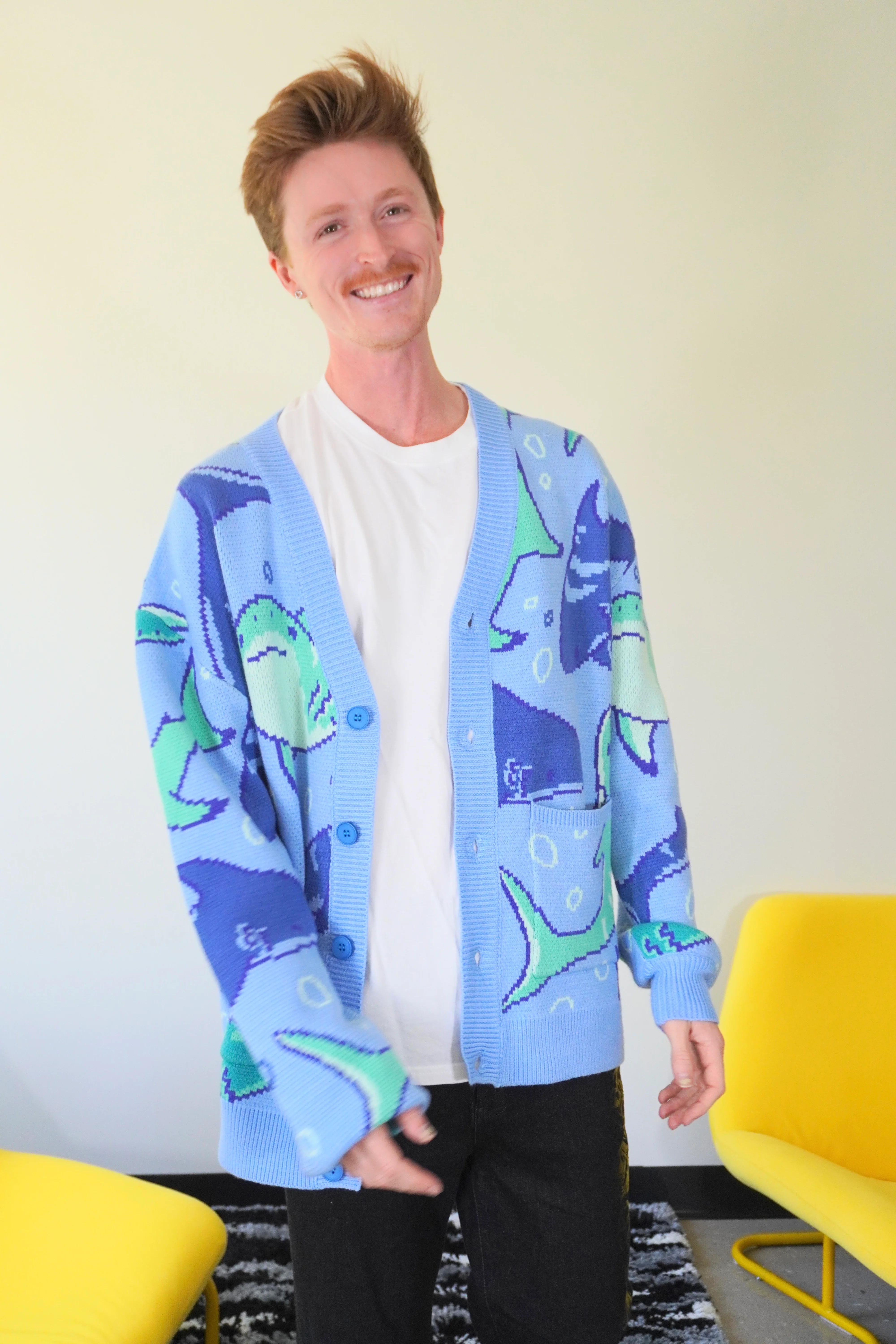 Gay Shark Cardigan - Image 3