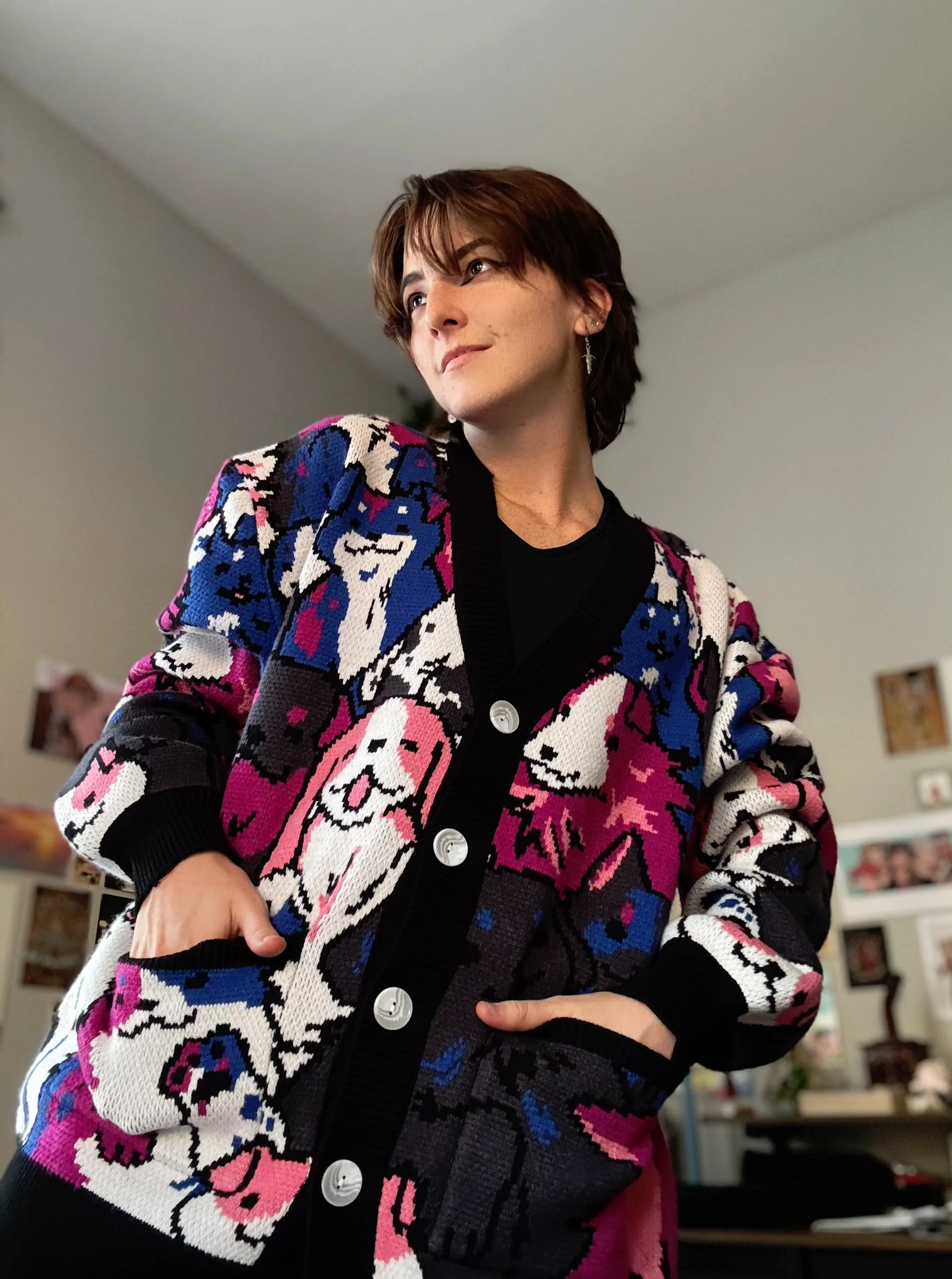 Gender Fluid Dog Cardigan - Image 3