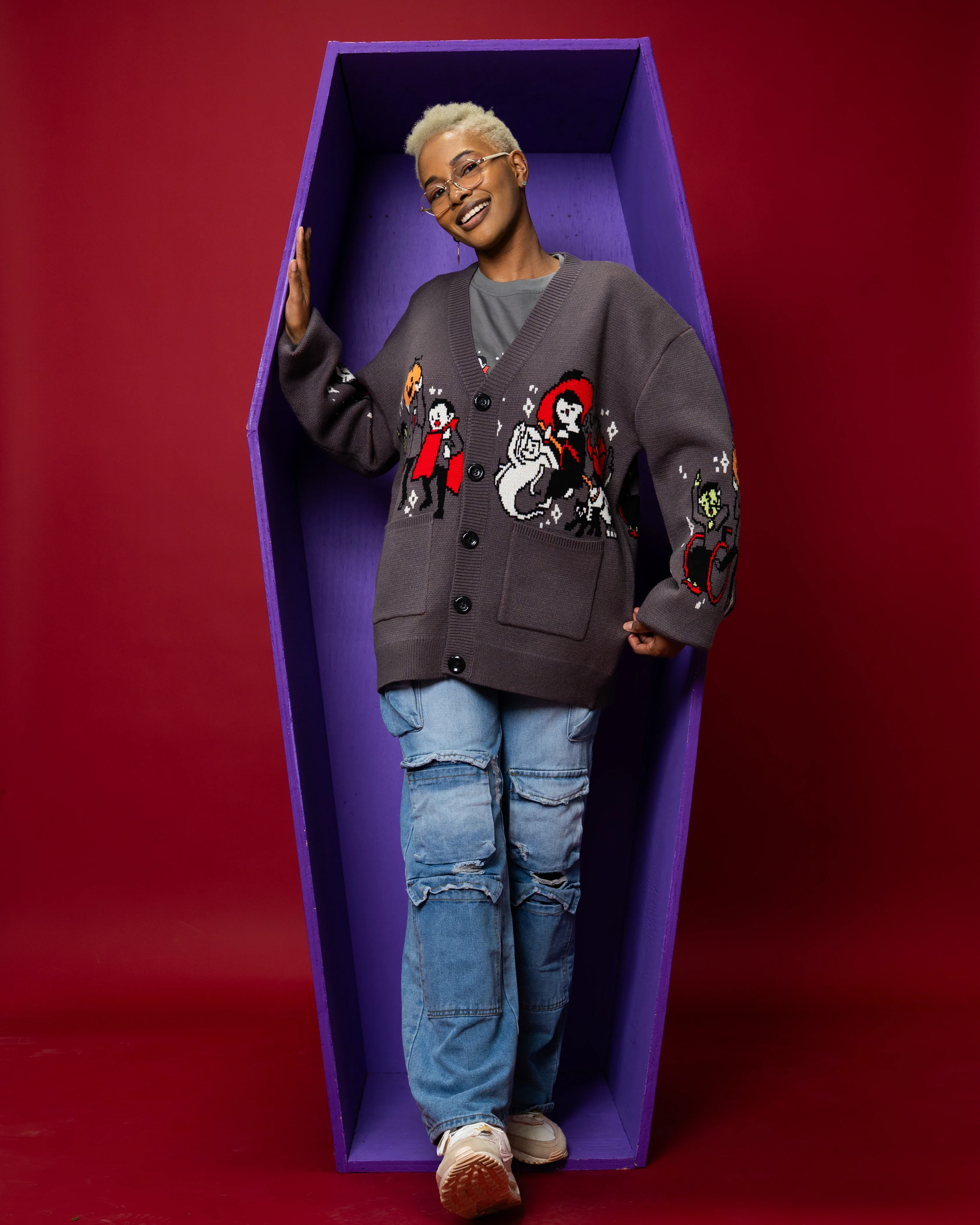 Ghoul's Night Out Cardigan - Image 3