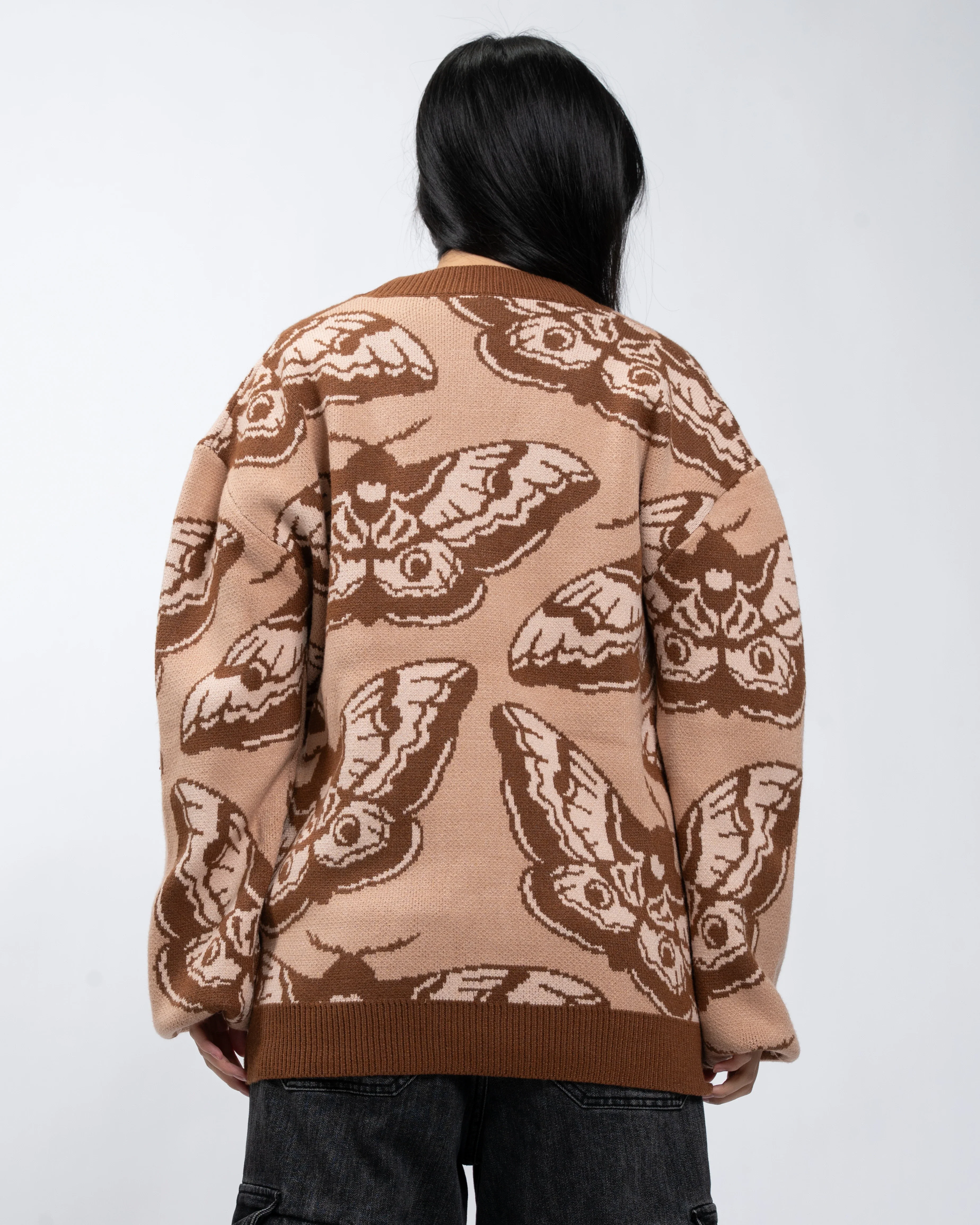 Giant Peacock Moth Cardigan - Image 12