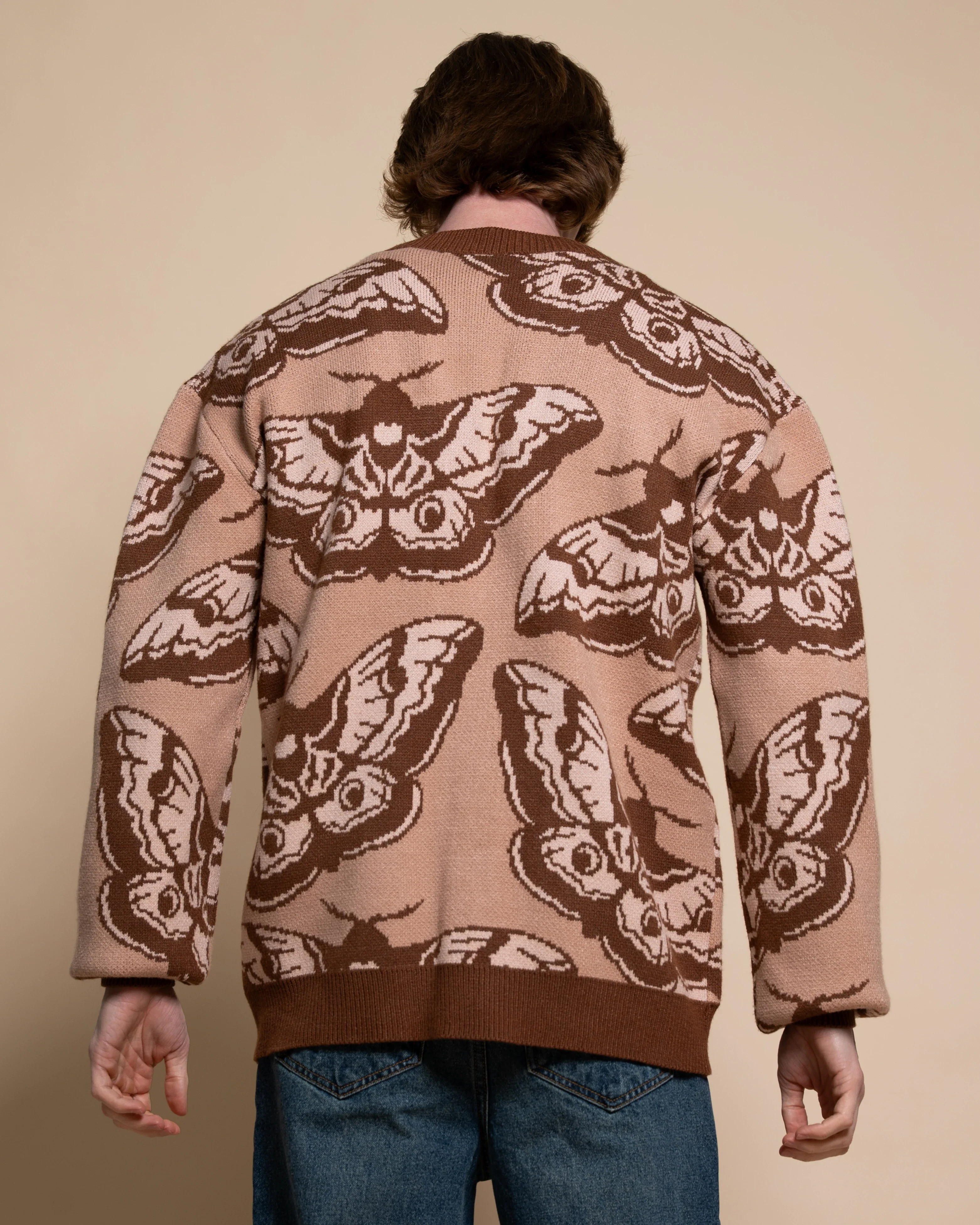 Giant Peacock Moth Cardigan - Image 8