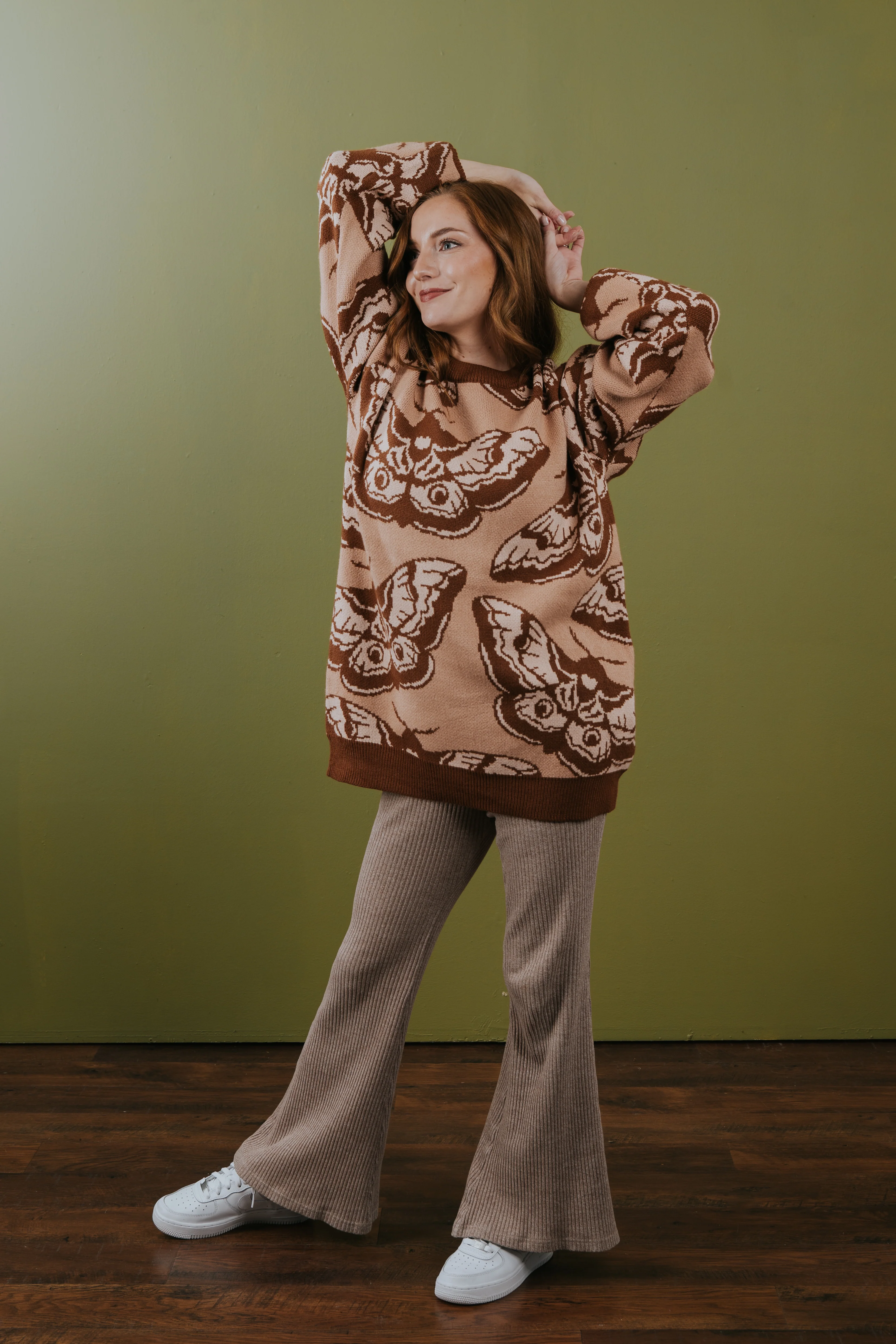 Giant Peacock Moth Sweater - Image 3