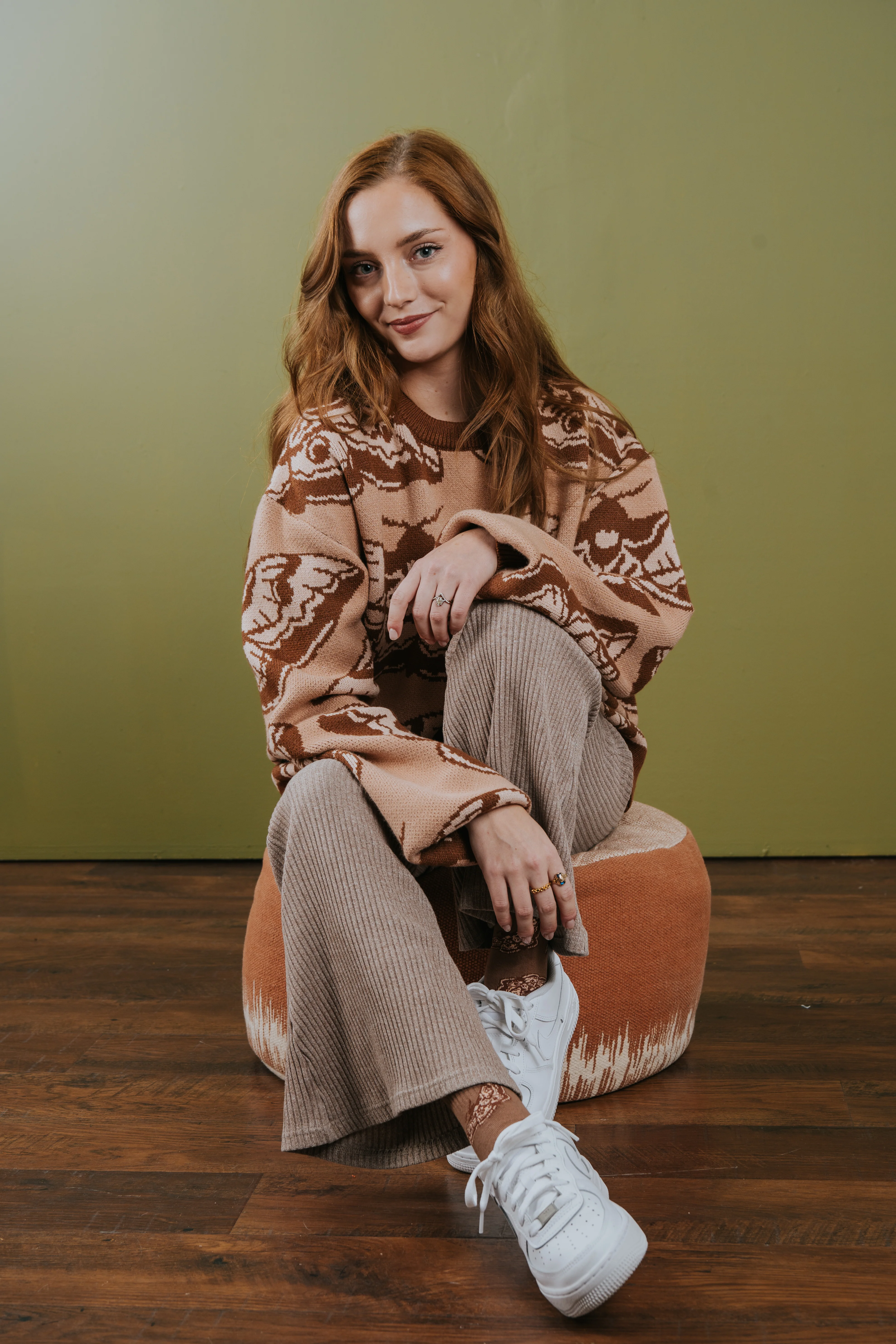 Giant Peacock Moth Sweater - Image 6