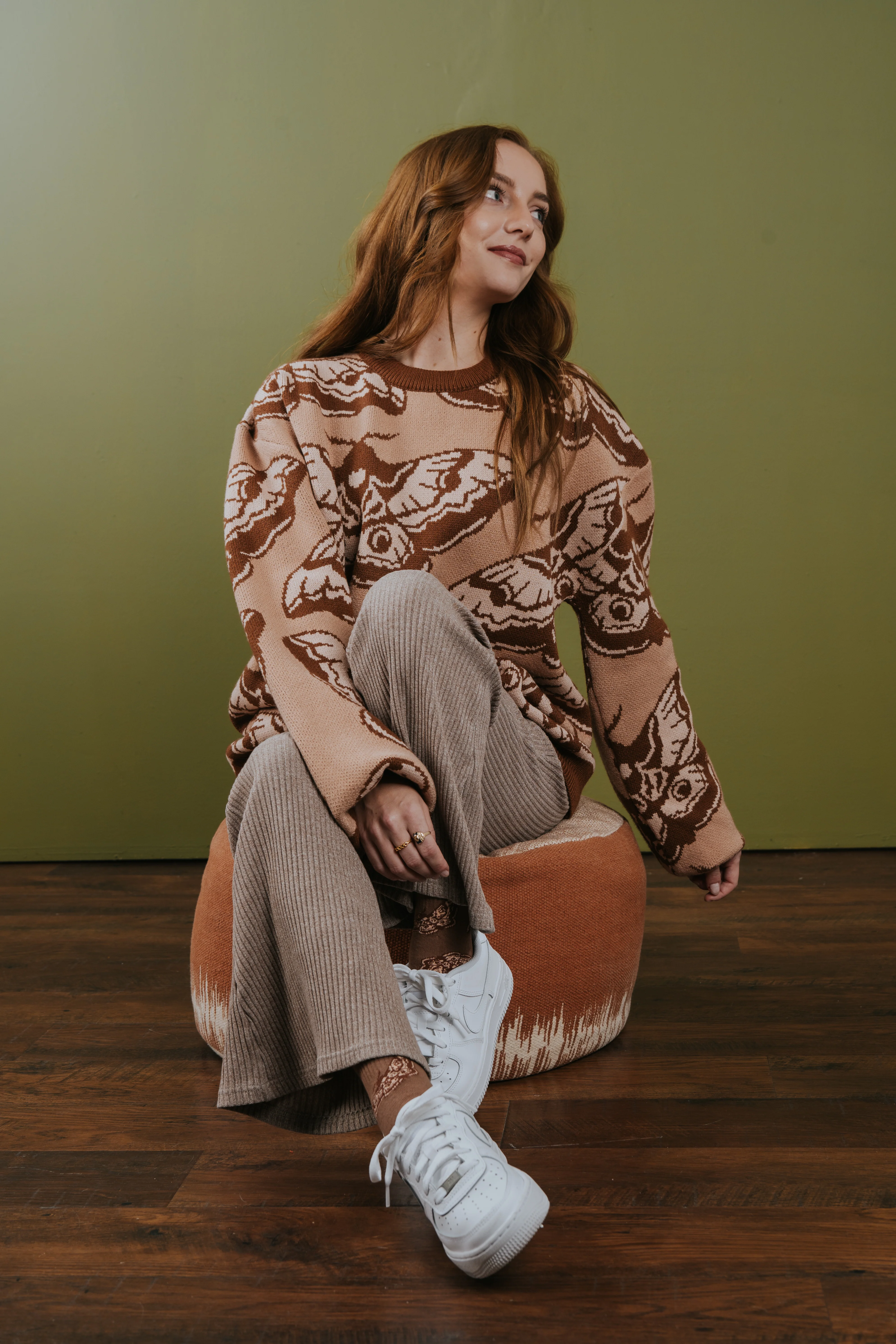 Giant Peacock Moth Sweater - Image 7