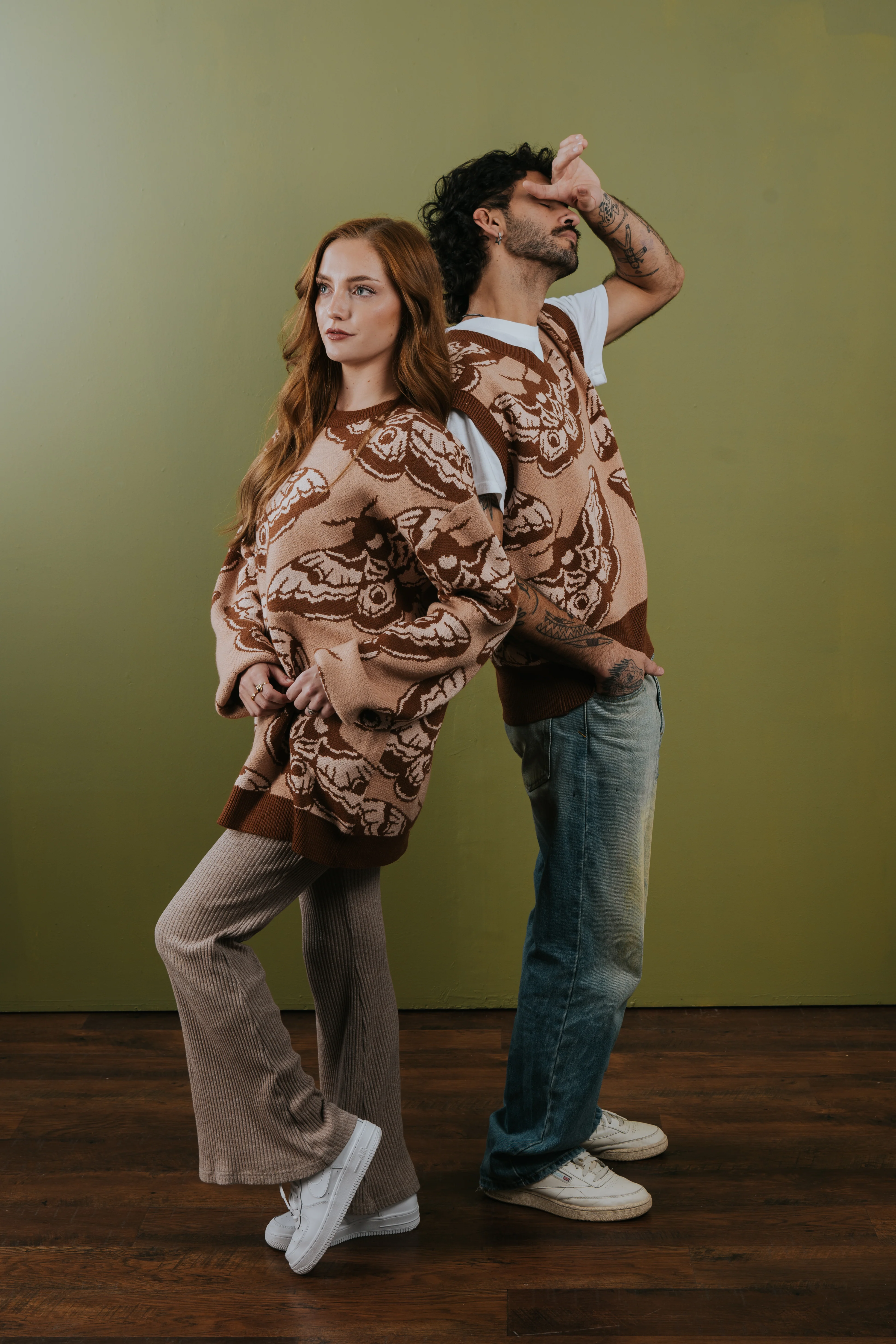 Giant Peacock Moth Sweater - Image 9