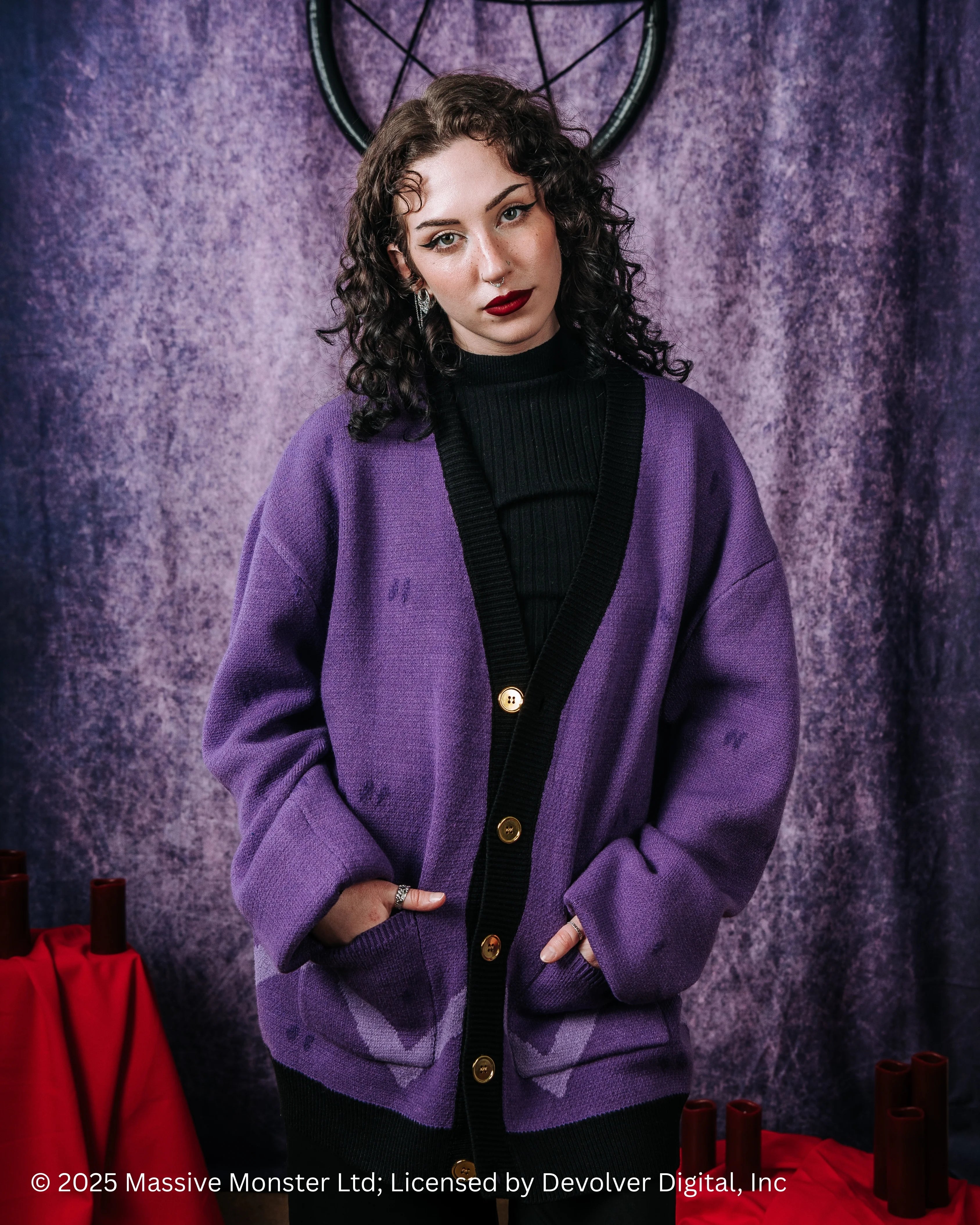 Goat Cloak Cardigan - Image 3