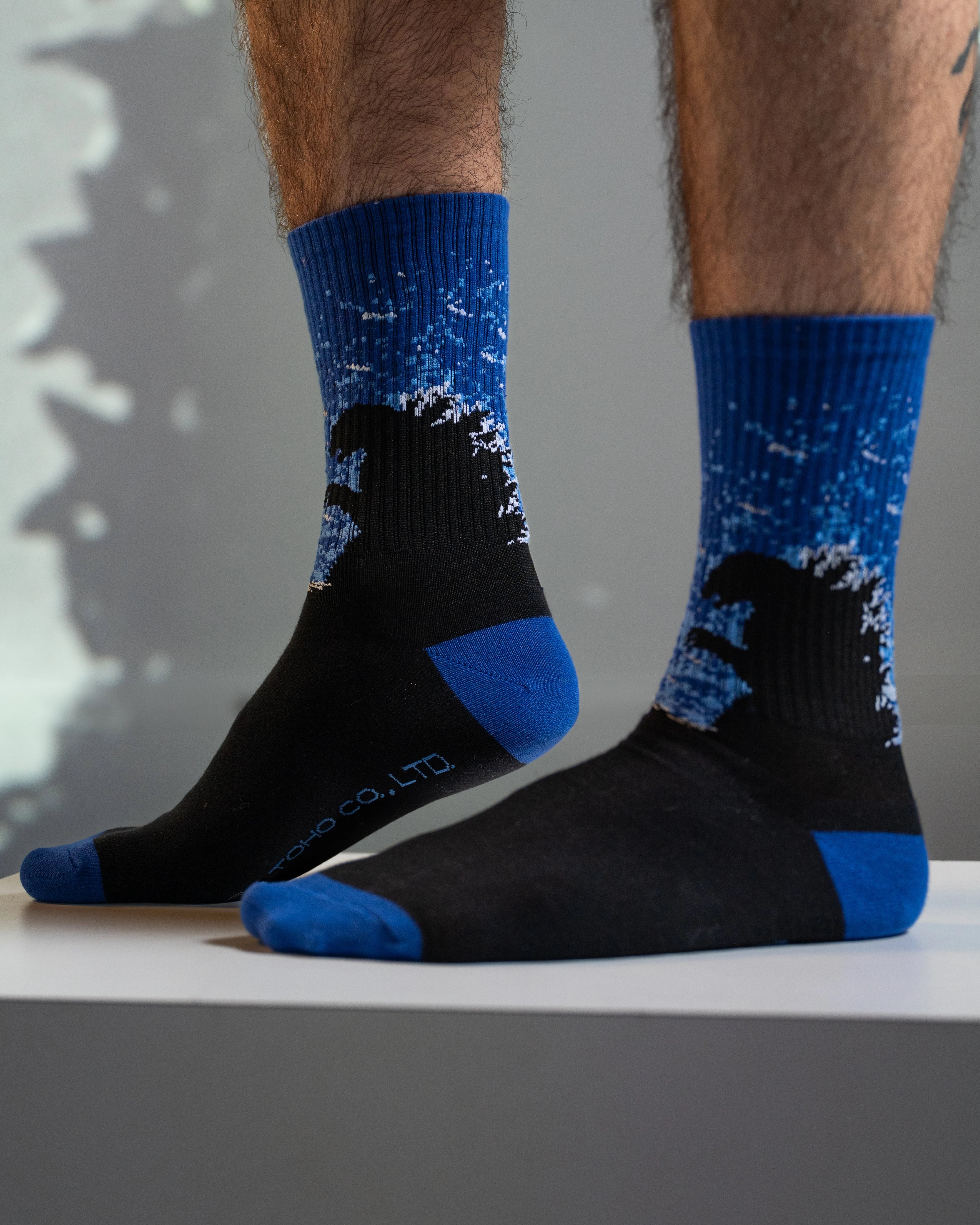 Godzilla Silhouette Socks - Image 3