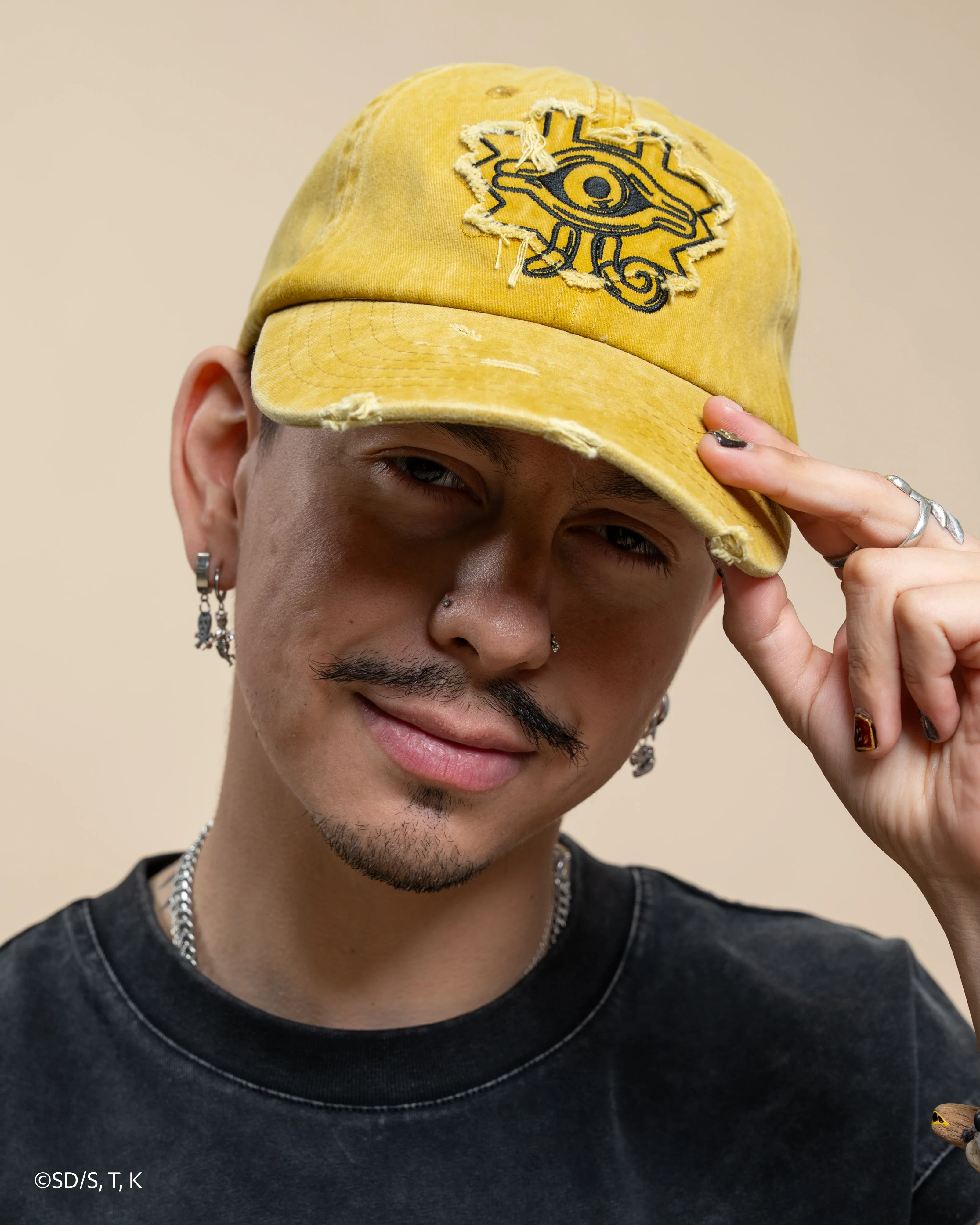 Gold Millennium Puzzle Hat - Image 4