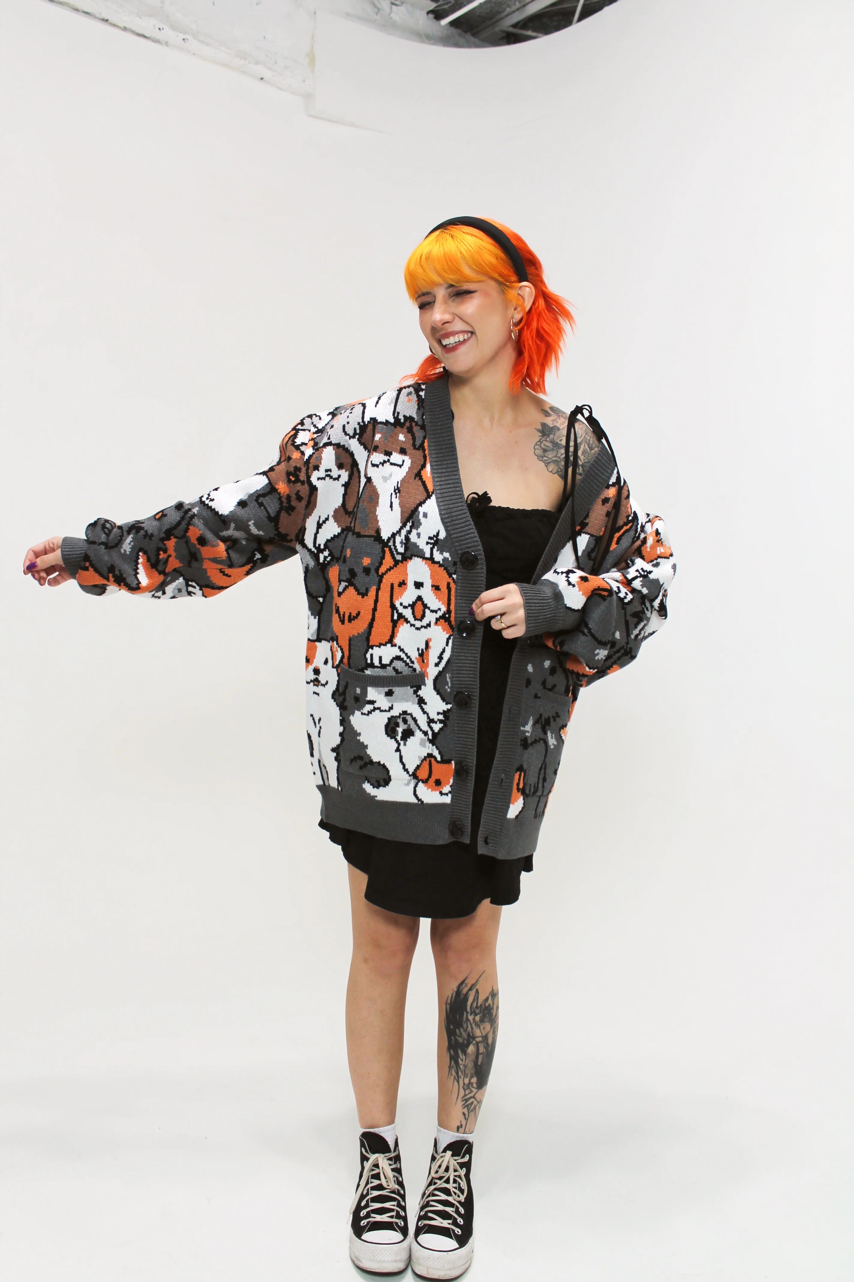 Got That Dog On Me Cardigan - Image 3