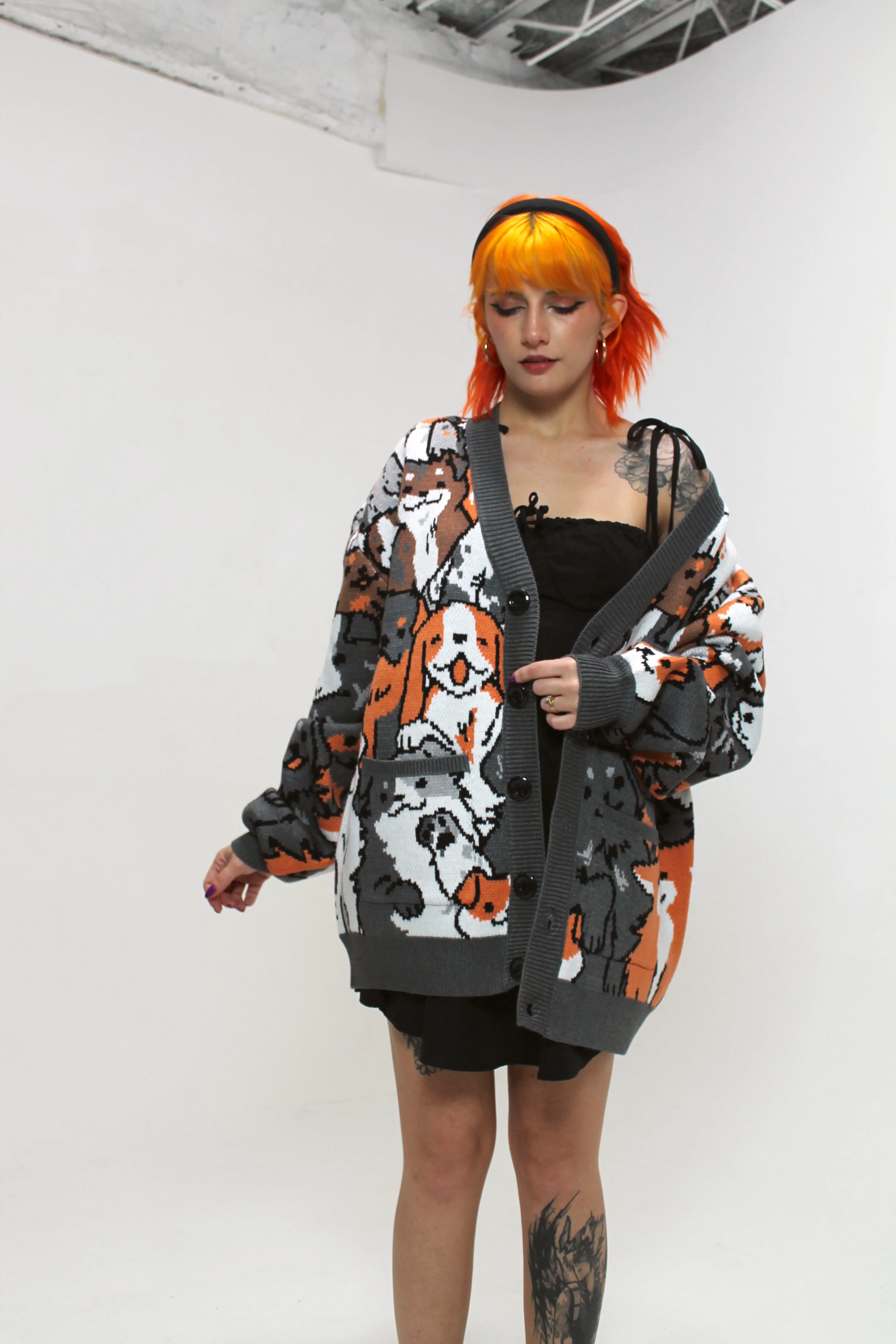 Got That Dog On Me Cardigan - Image 4
