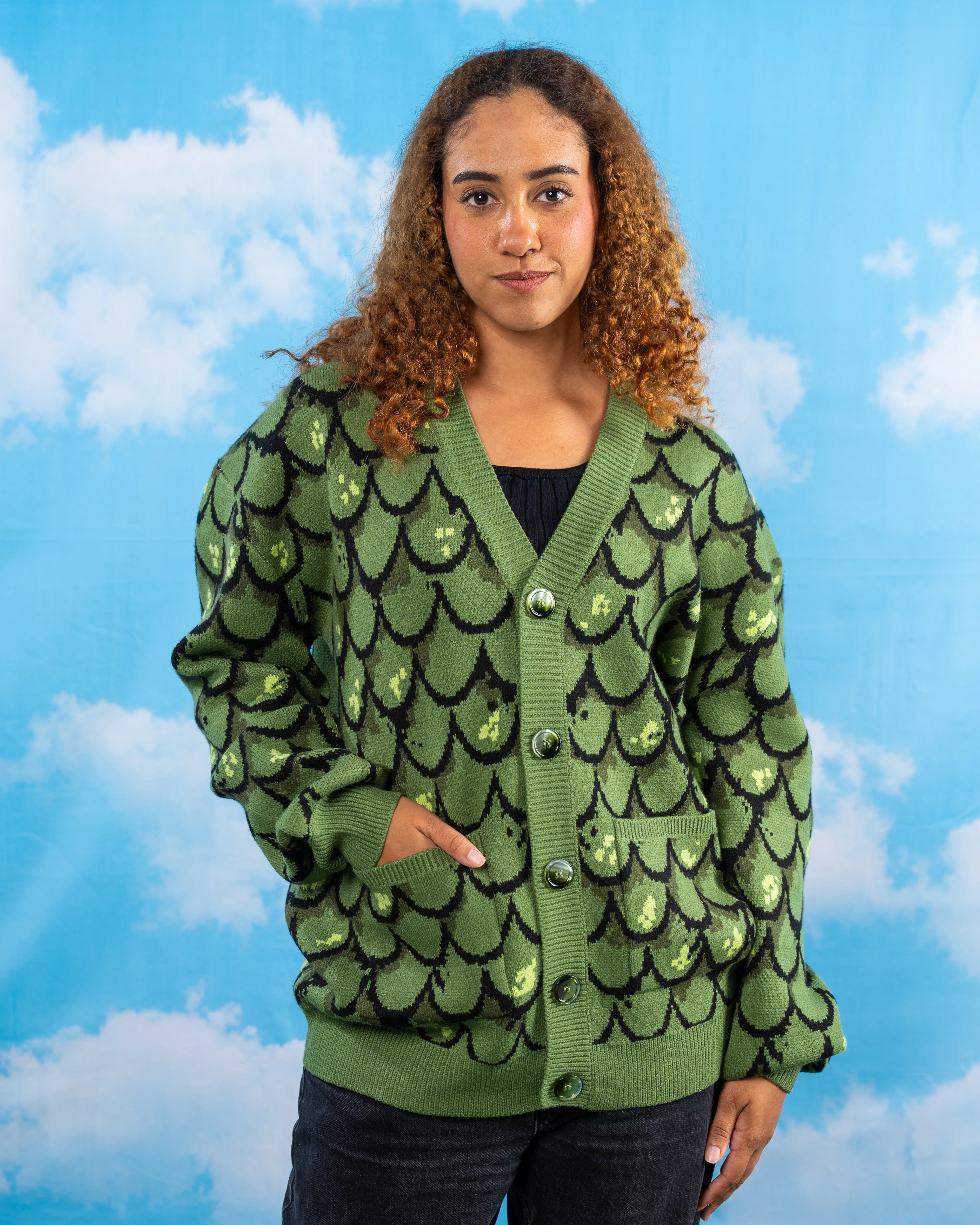 Green Dragon Cardigan - Image 4