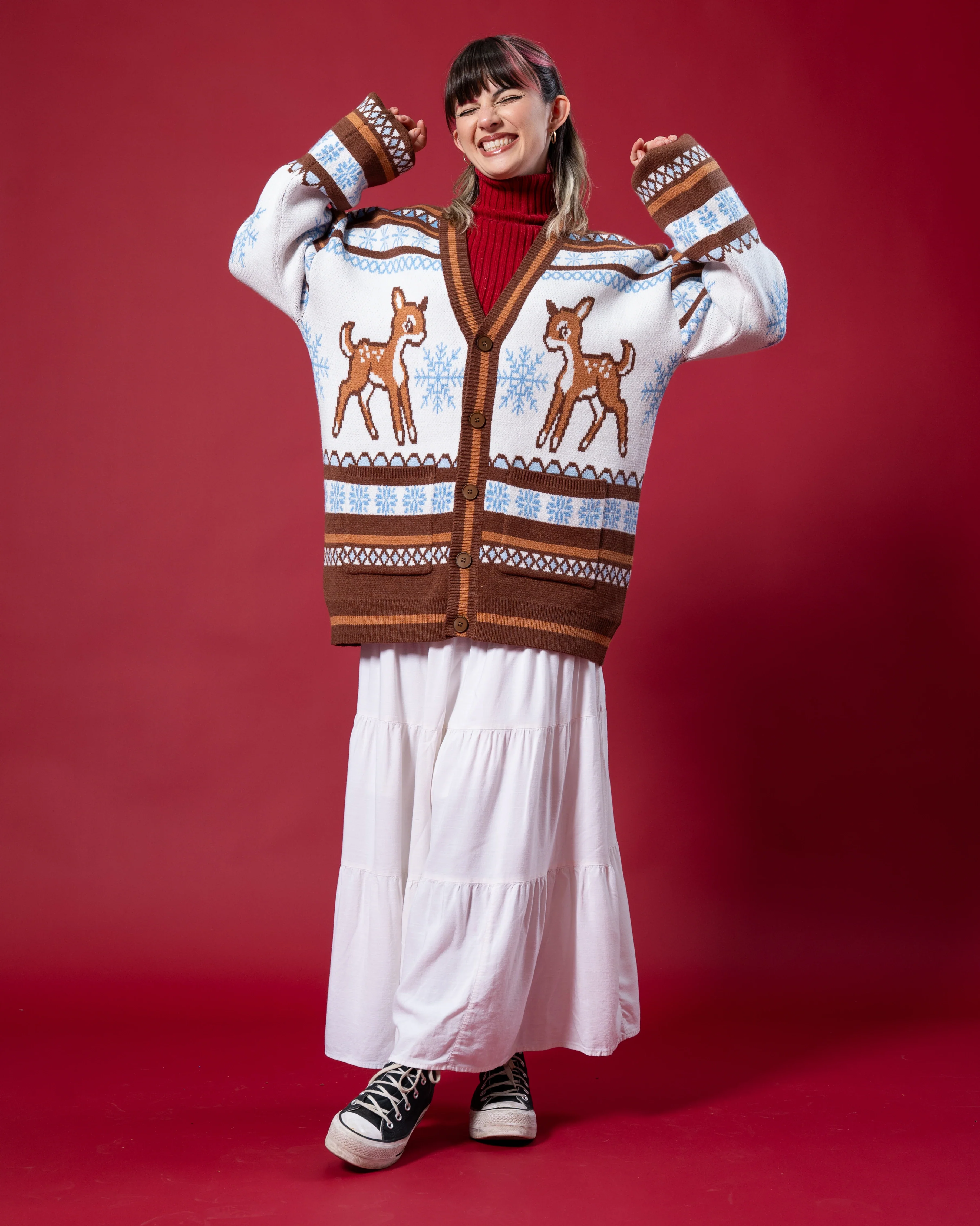 Happy Holideers Cardigan - Image 3