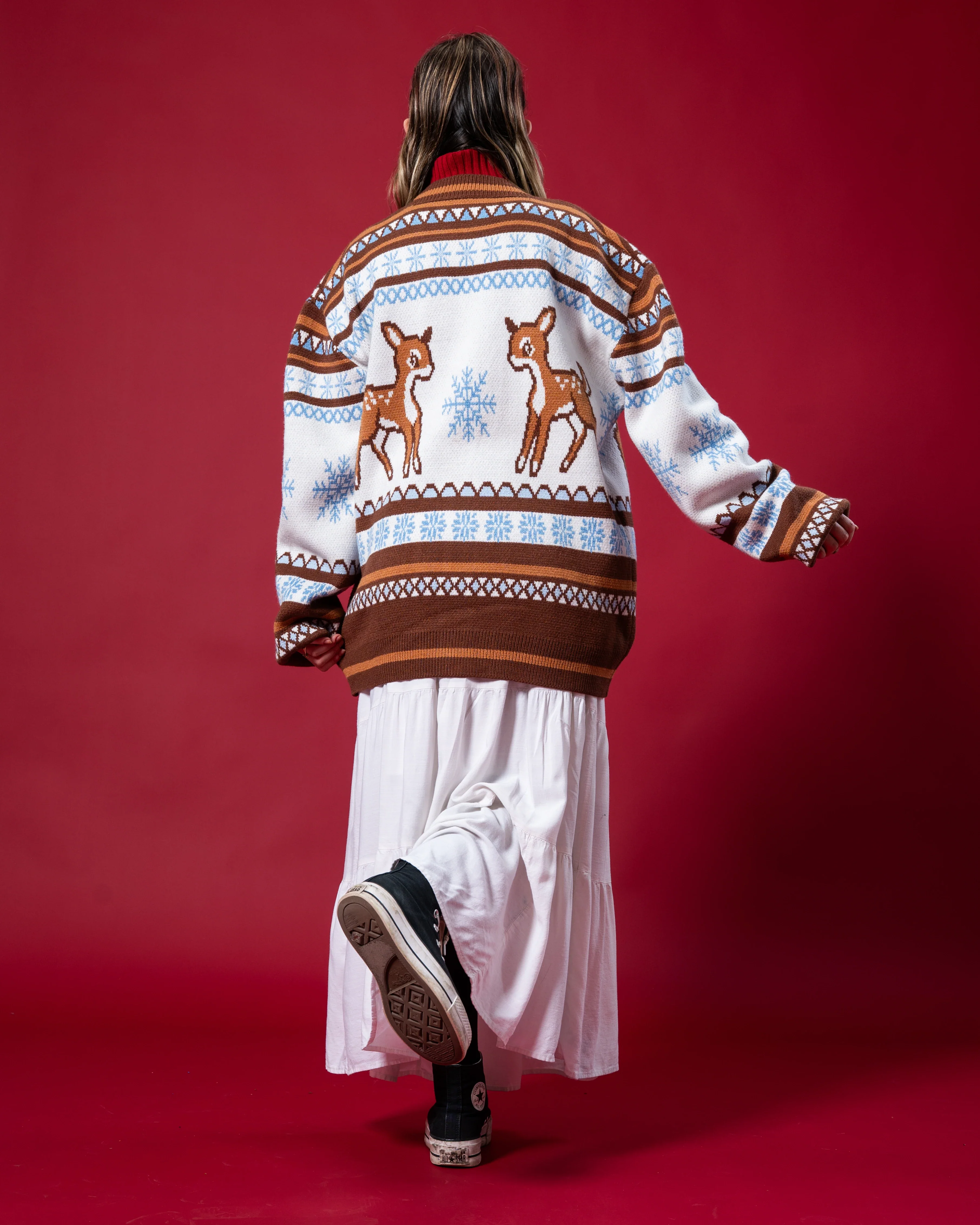 Happy Holideers Cardigan - Image 4