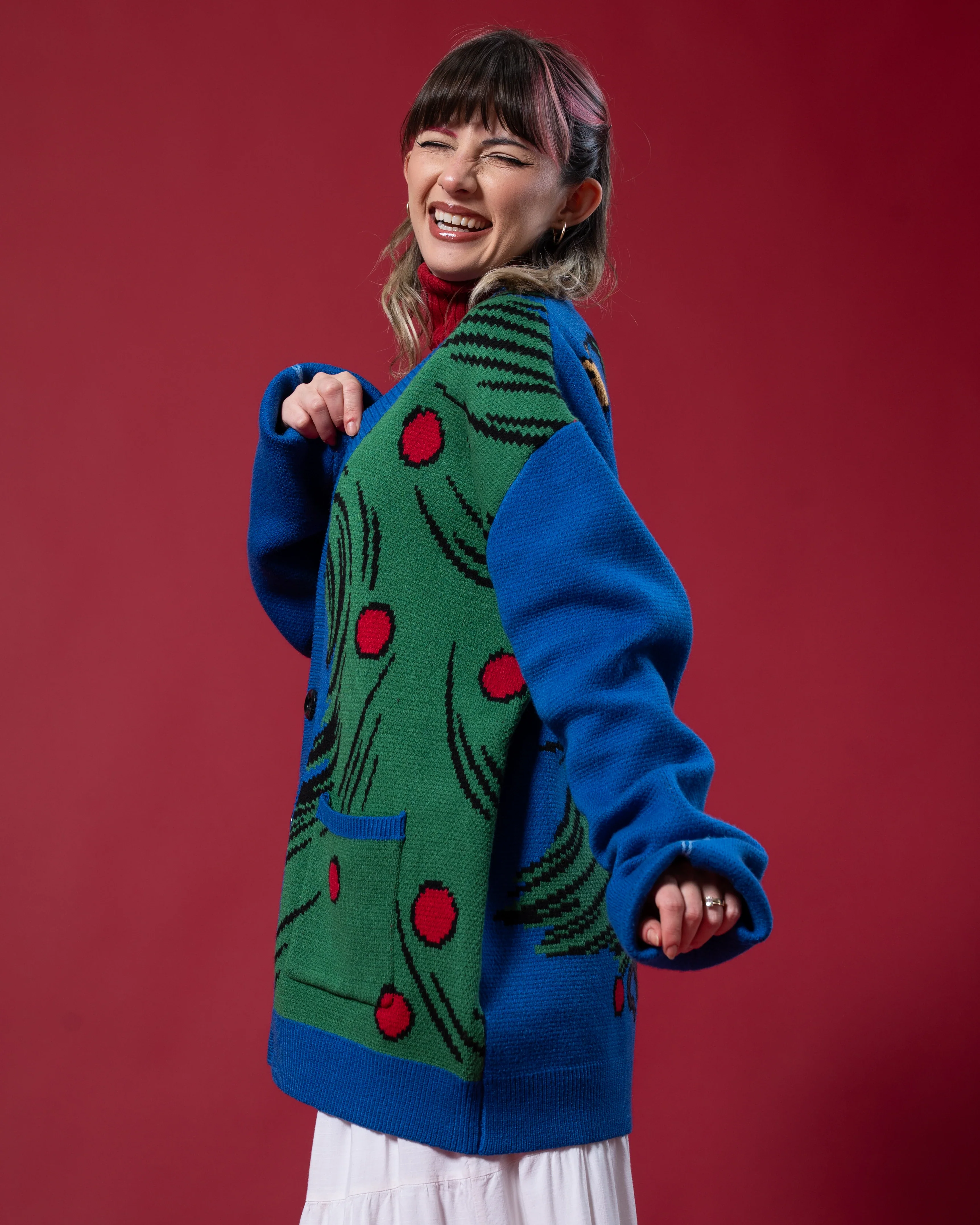 Happy Pawlidays Cardigan - Image 6