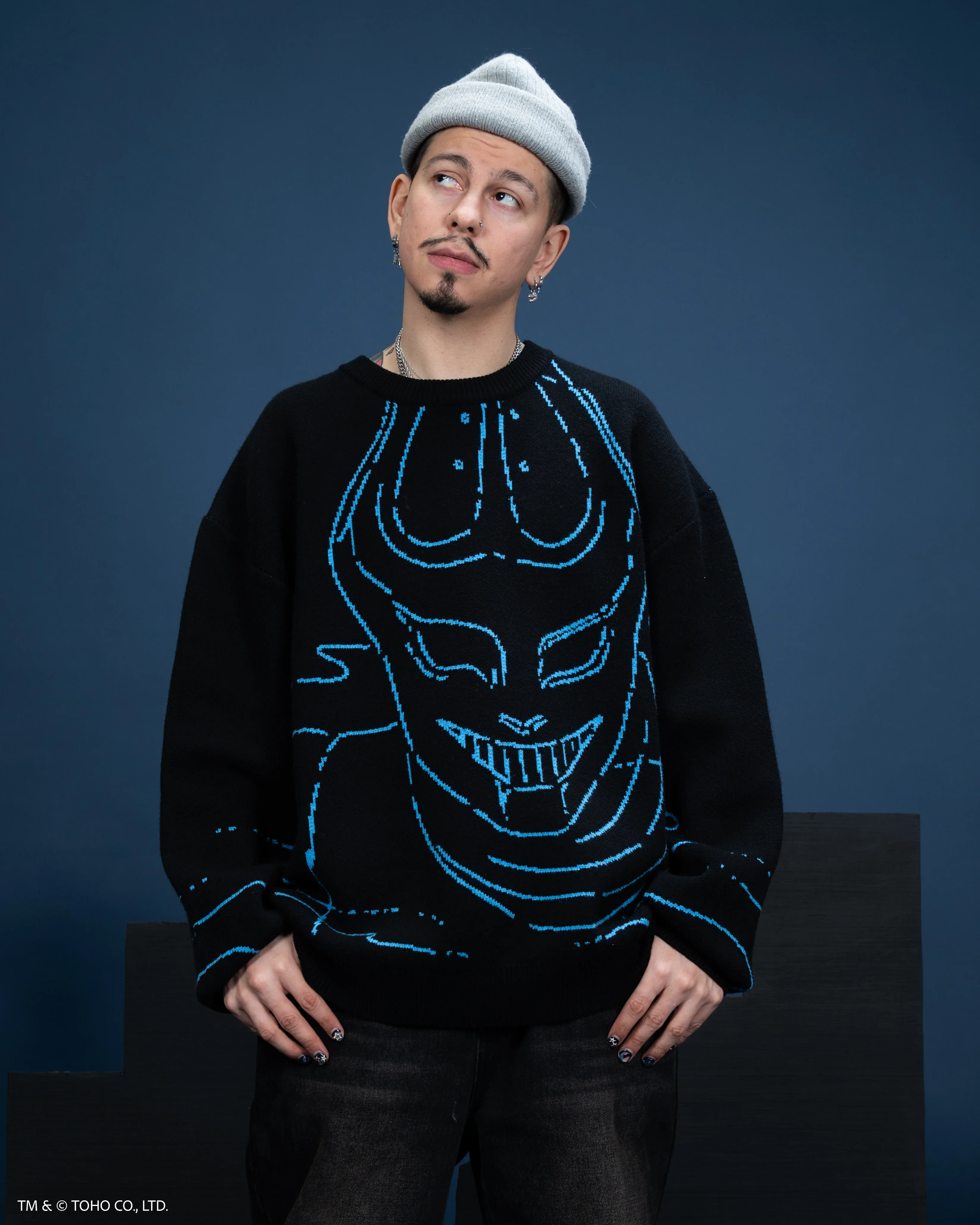 Jet Jaguar Punch Sweater - Image 7