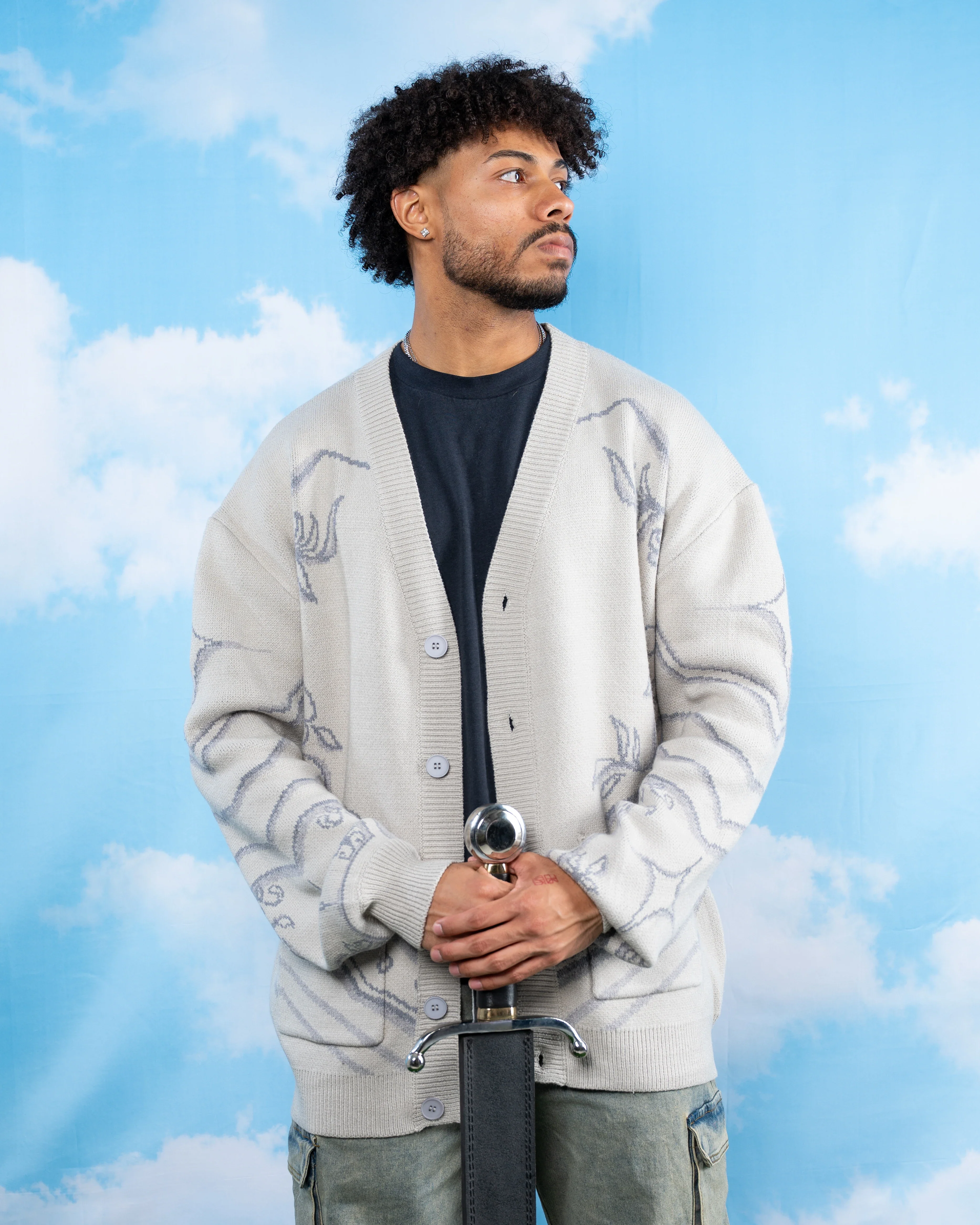 Knight's Armor Cardigan - Image 3