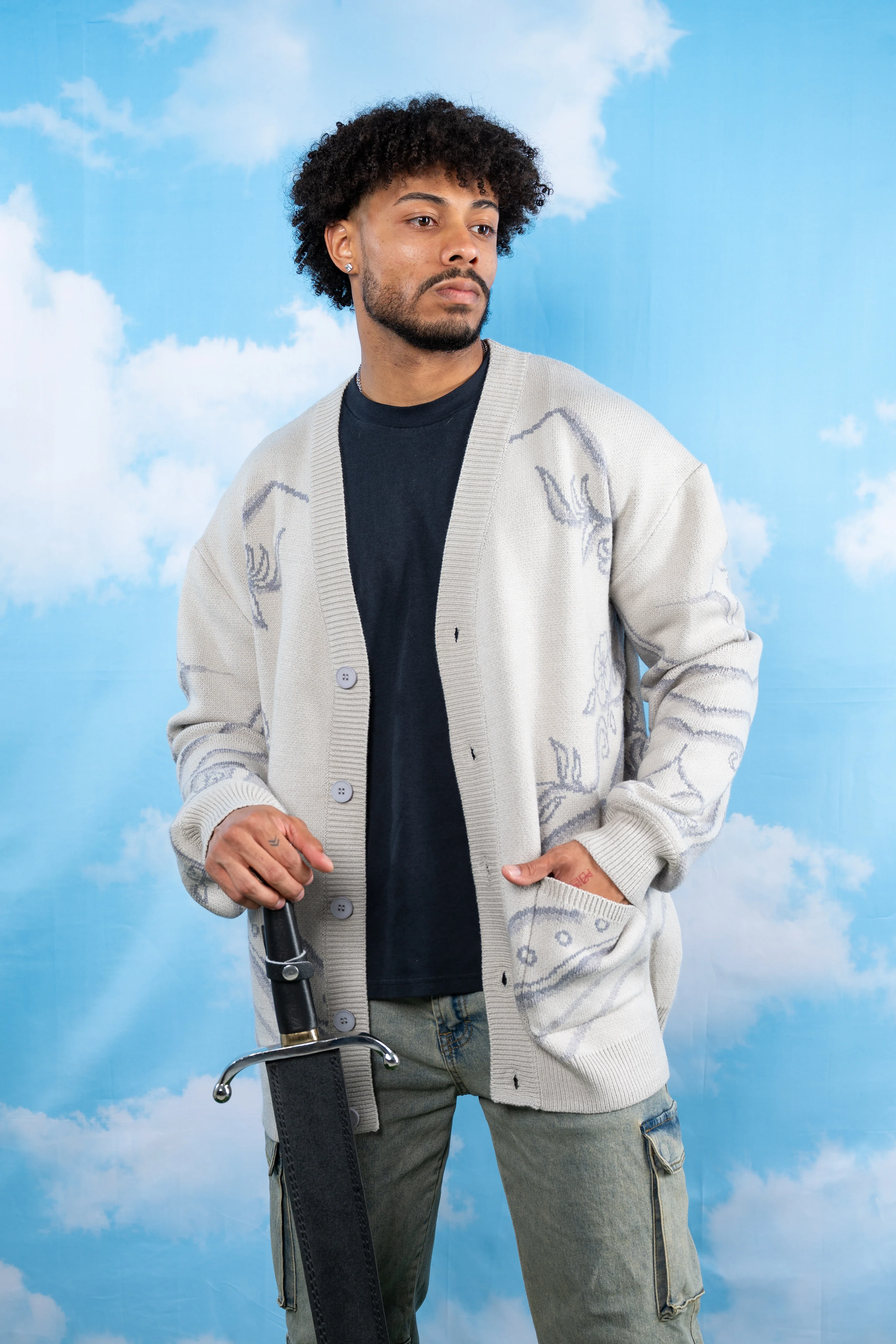 Knight's Armor Cardigan - Image 5