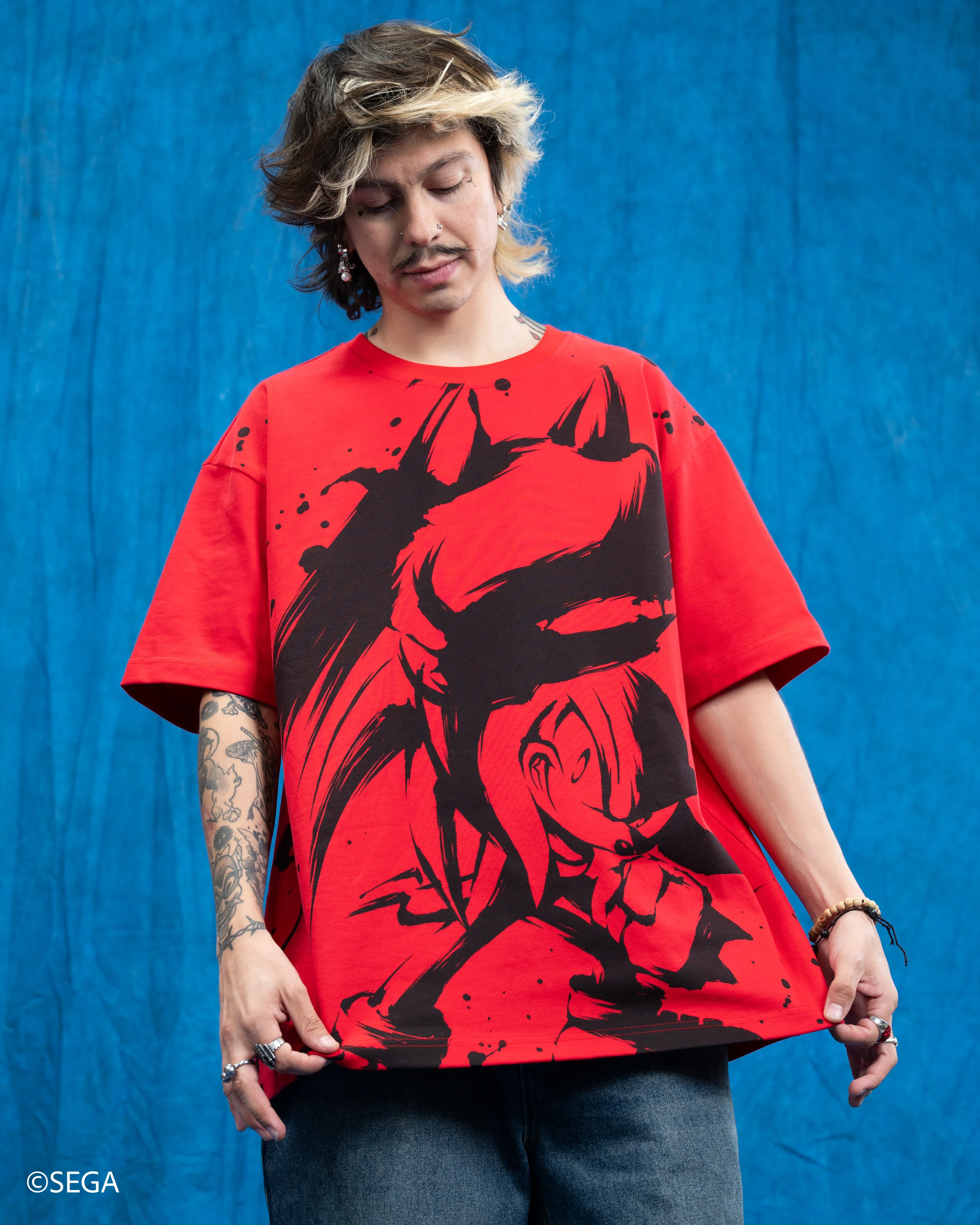 Knuckles Front Print Tee - Image 8