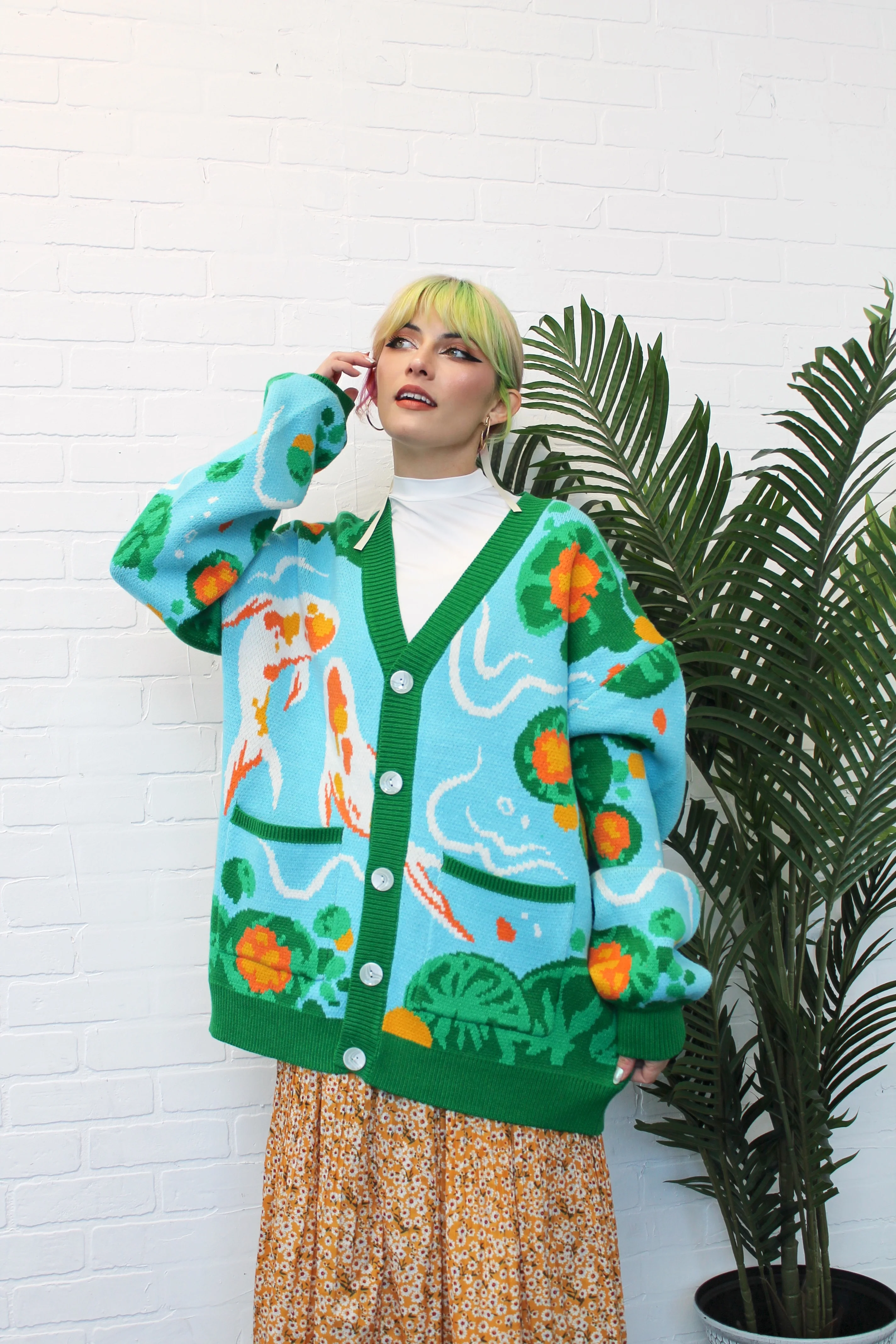 Koi Fish Cardigan - Image 3