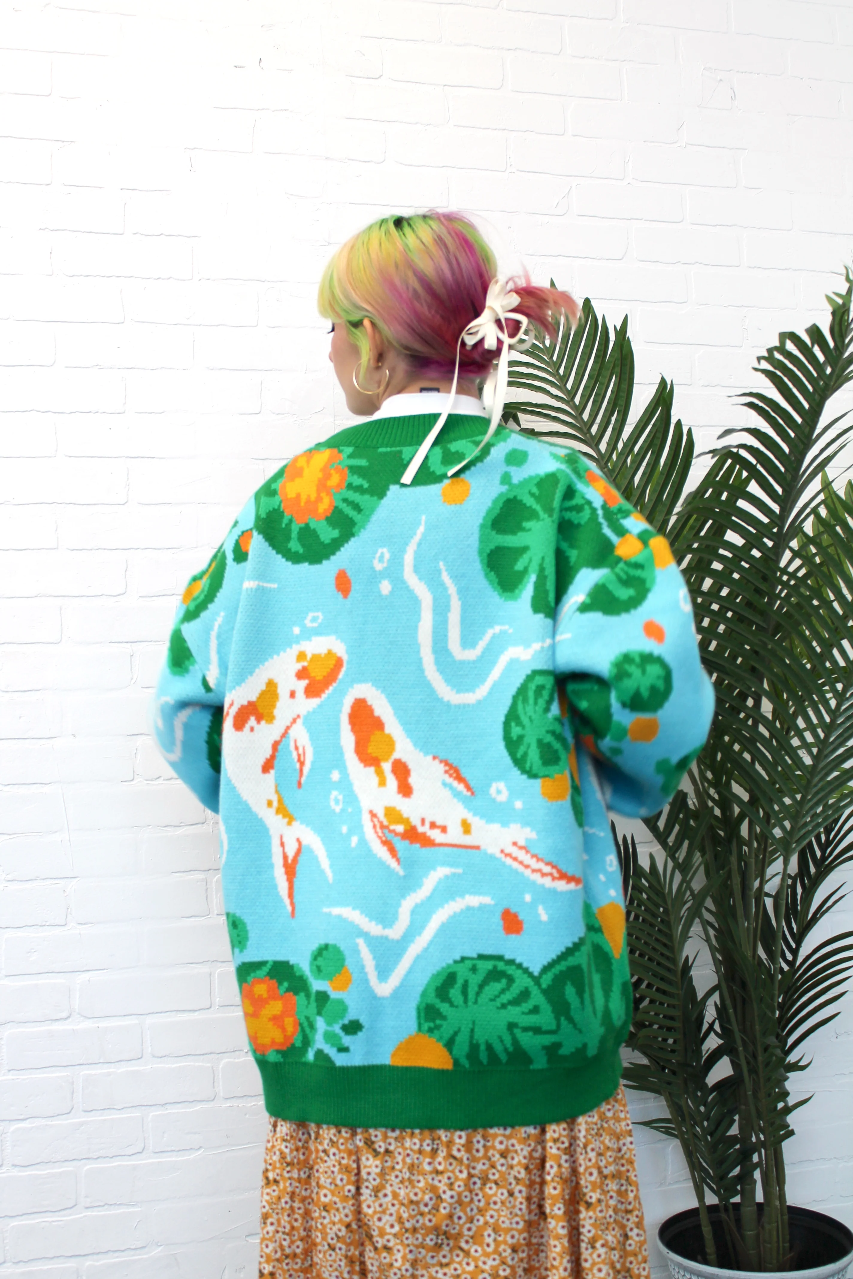 Koi Fish Cardigan - Image 4