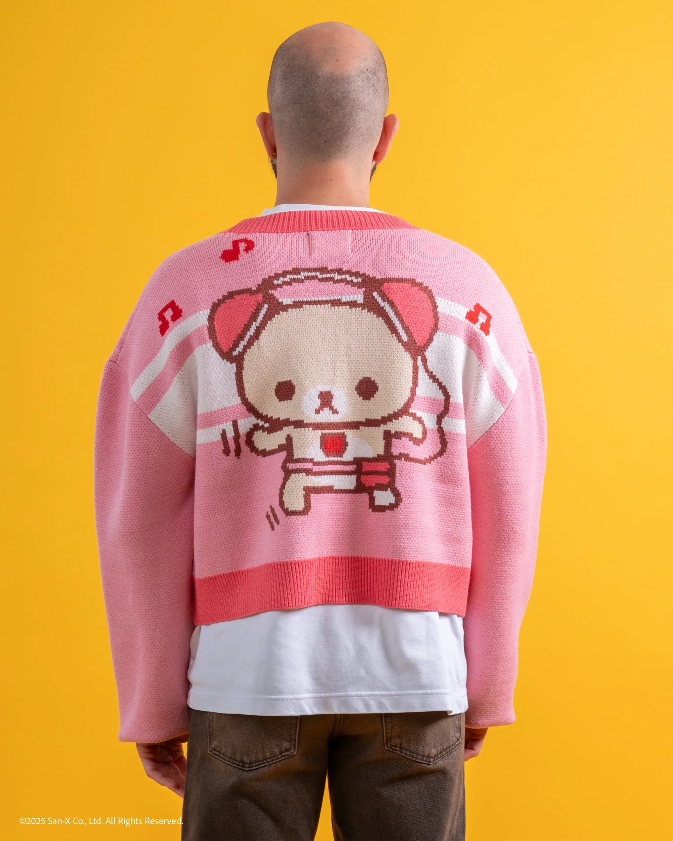 Korilakkuma Dance Cropped Cardigan - Image 6
