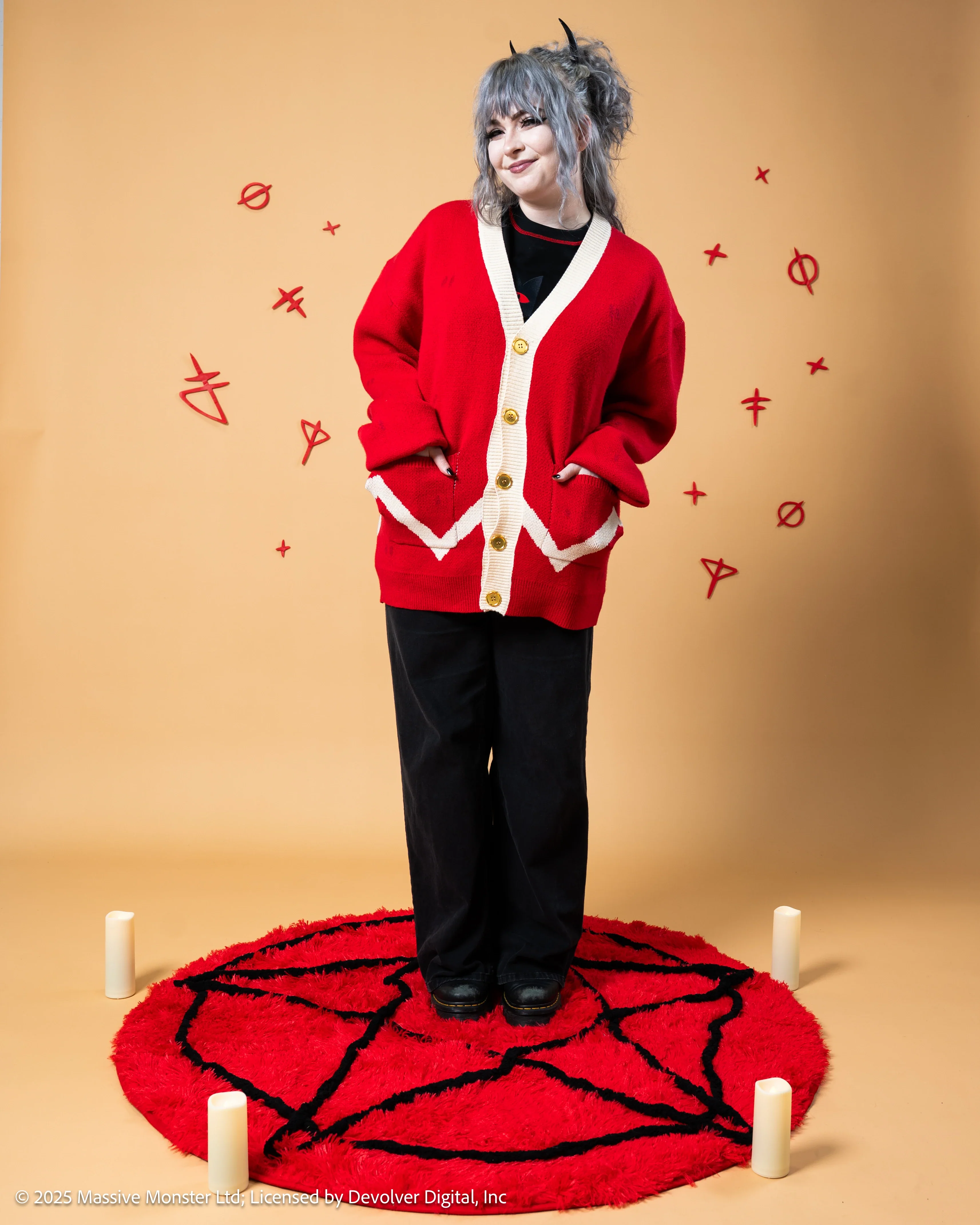 Lamb Cloak Cardigan - Image 3