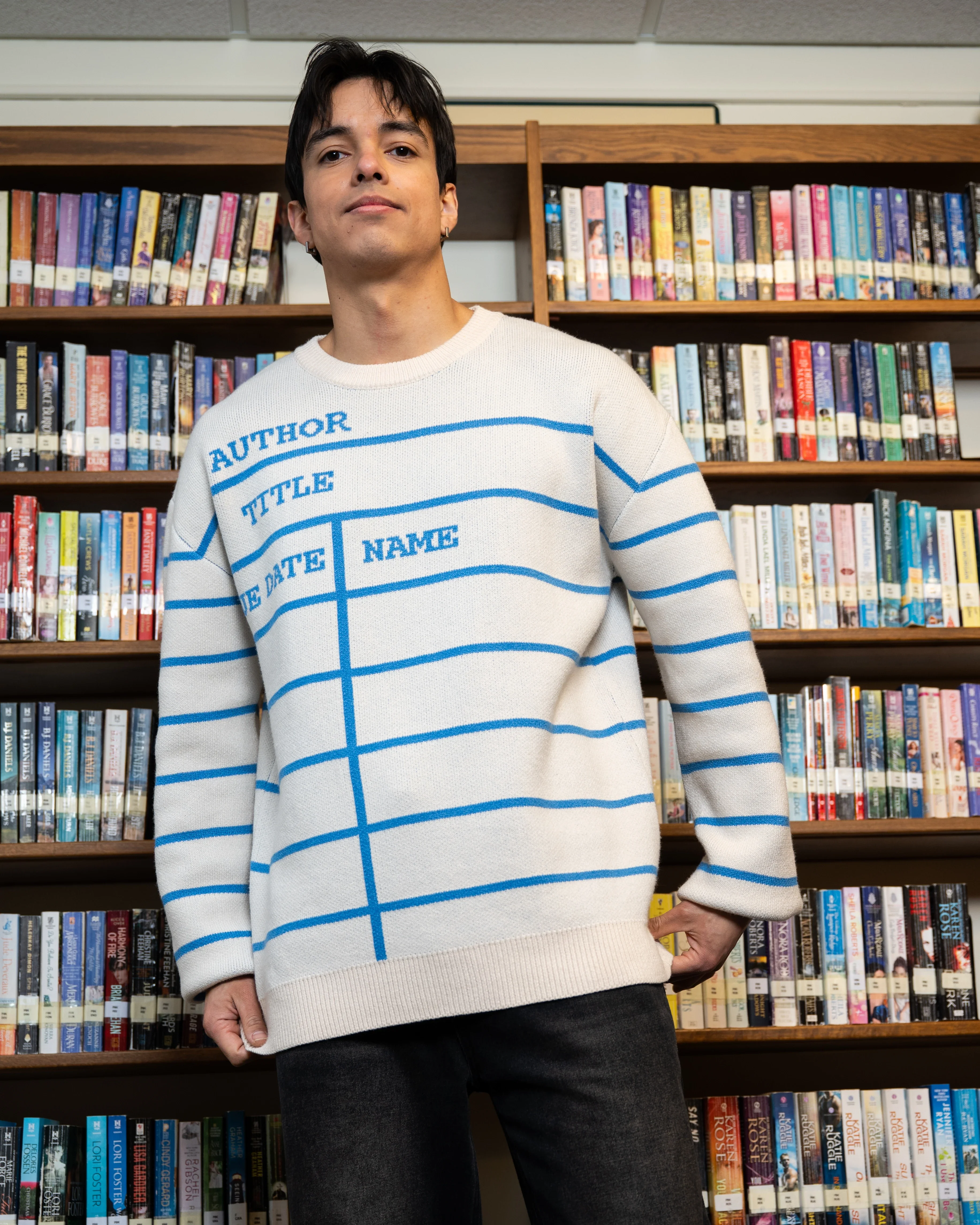 Library Card Sweater - Image 7