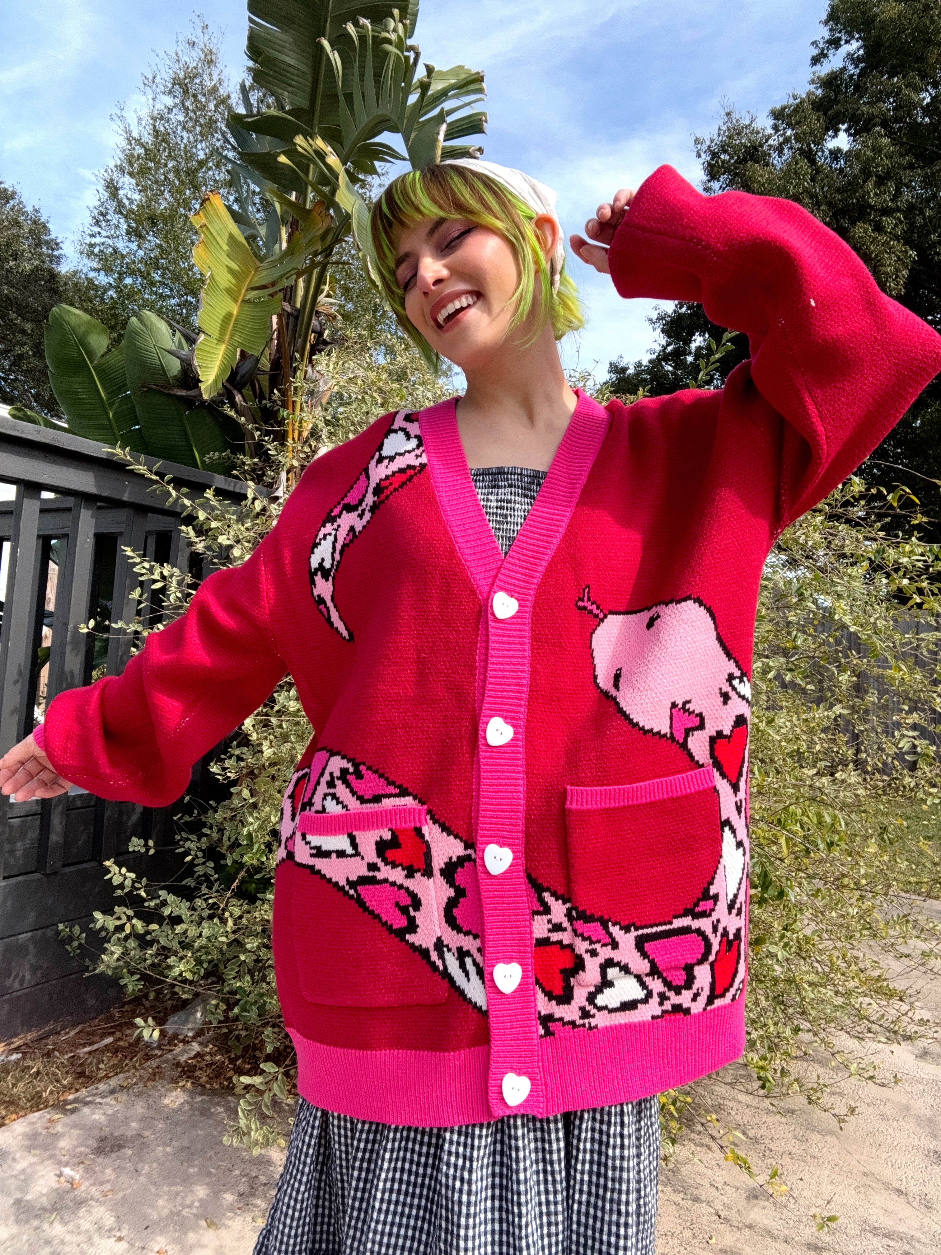 Love Snake Cardigan - Image 3
