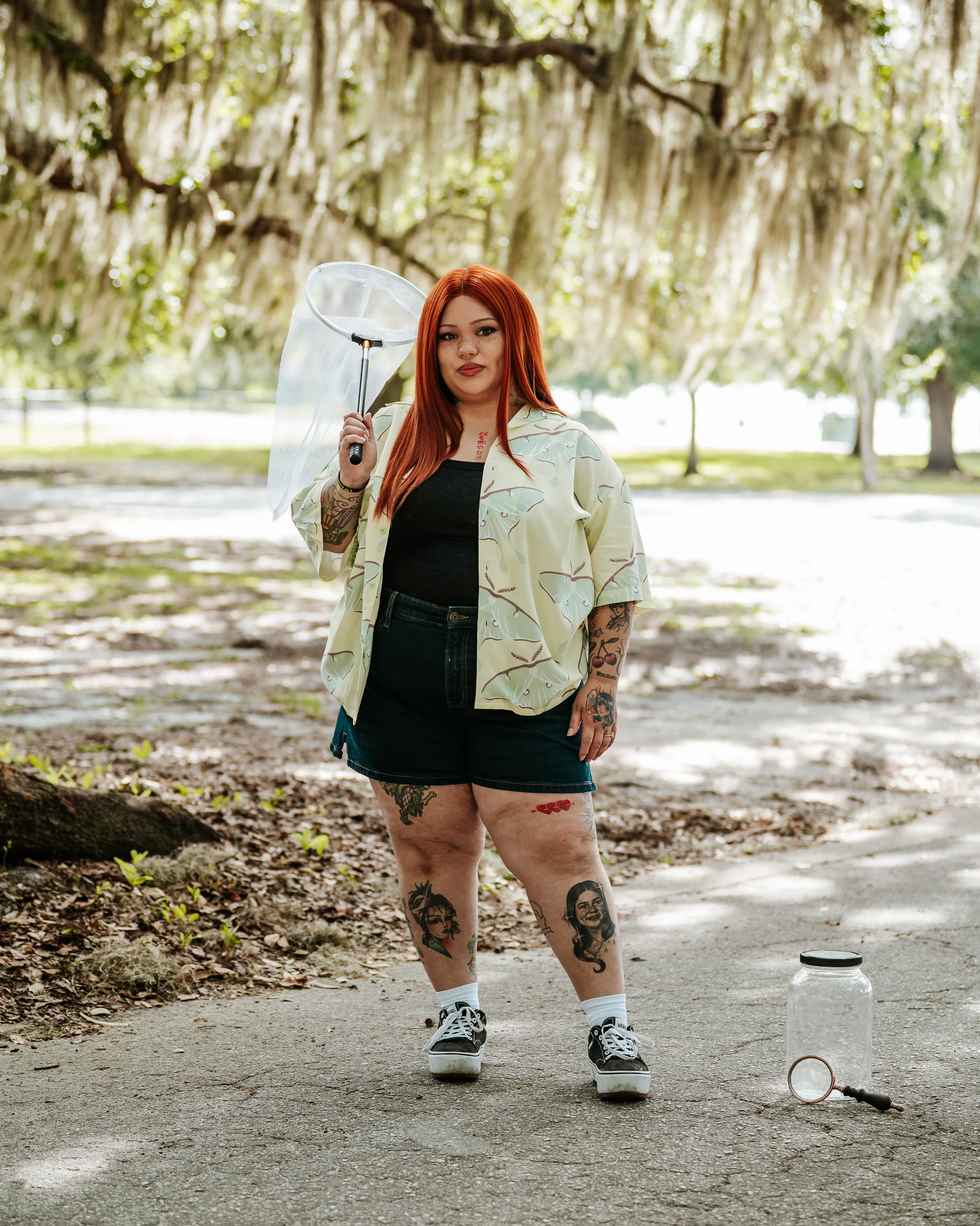 Luna Moth Button Up - Image 3