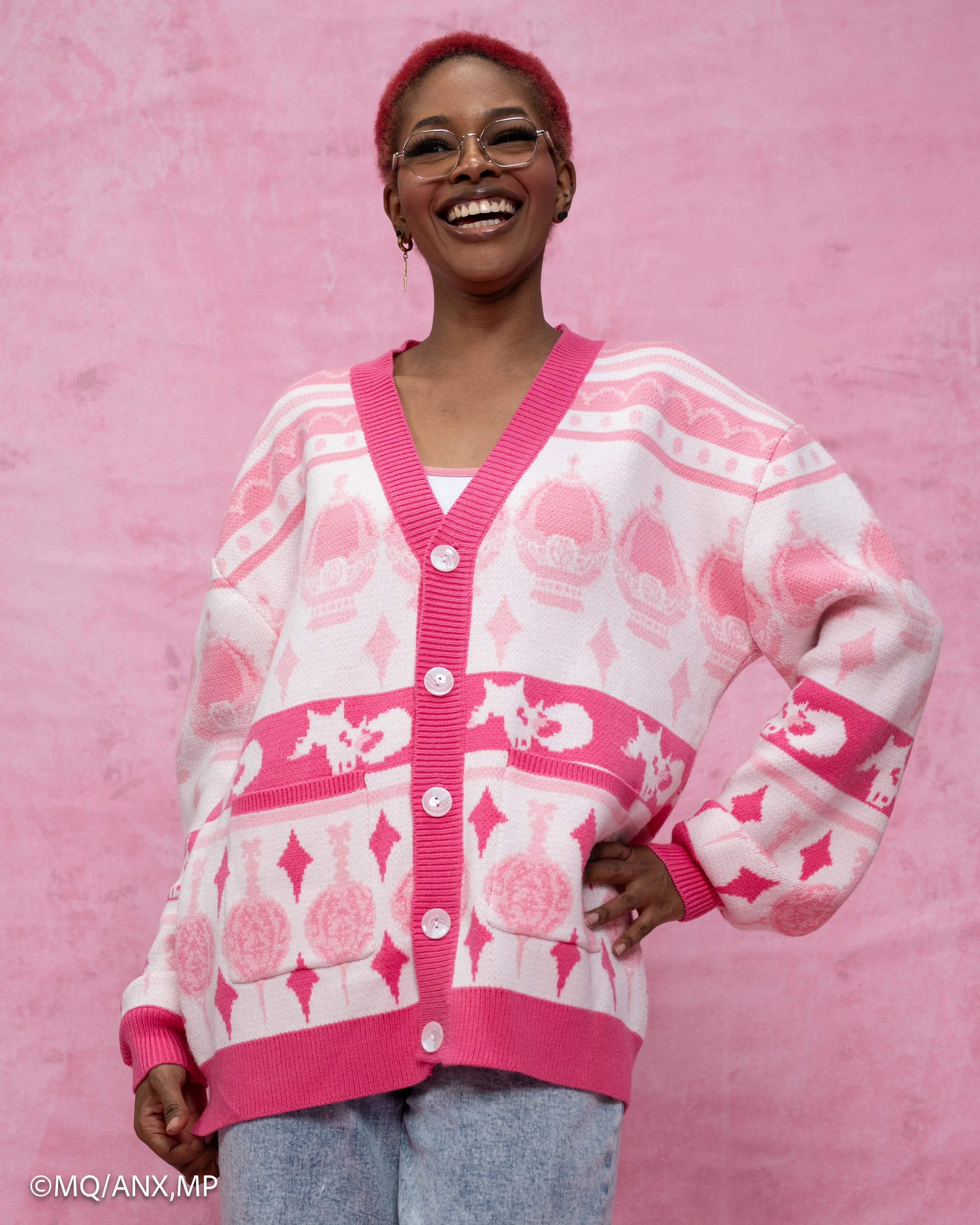 Madoka Magica Patterned Cardigan - Image 12