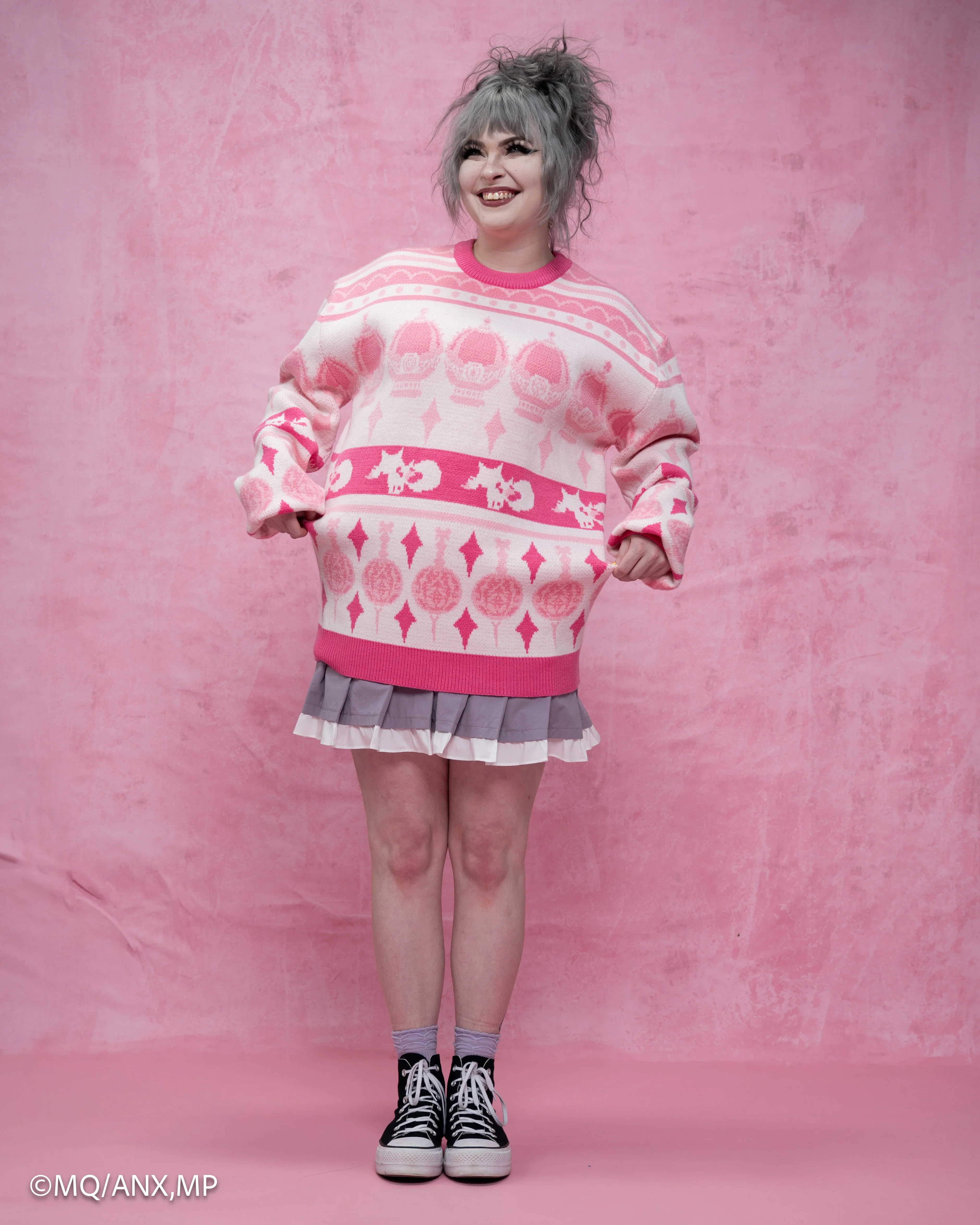 Madoka Magica Patterned Sweater - Image 13